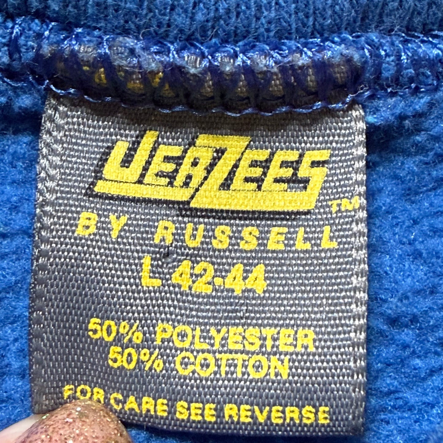 1980s Memphis State University Football Sweatshirt, MSU Tigers, Jerzees by Russell Size Large