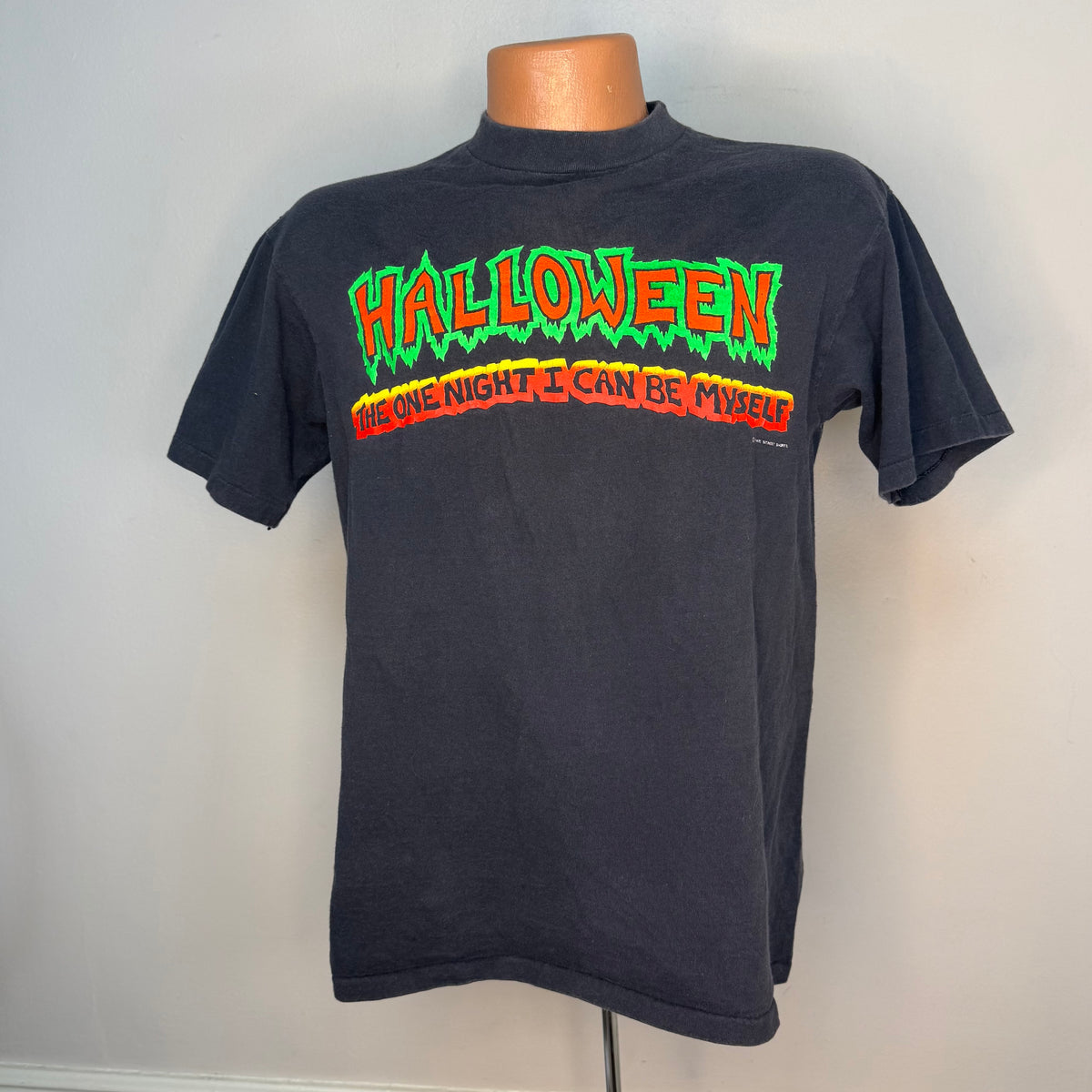 1990s Halloween T-Shirt, The One Night I Can Be Myself, Lake Street Shirts Size M/L