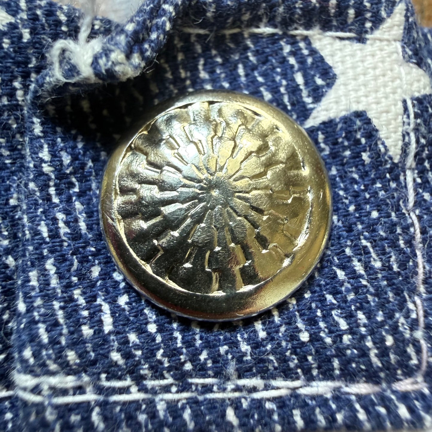 1970s Stars and Stripes Shorts, Kids 6/7, Spirit of 76 Red White and Blue
