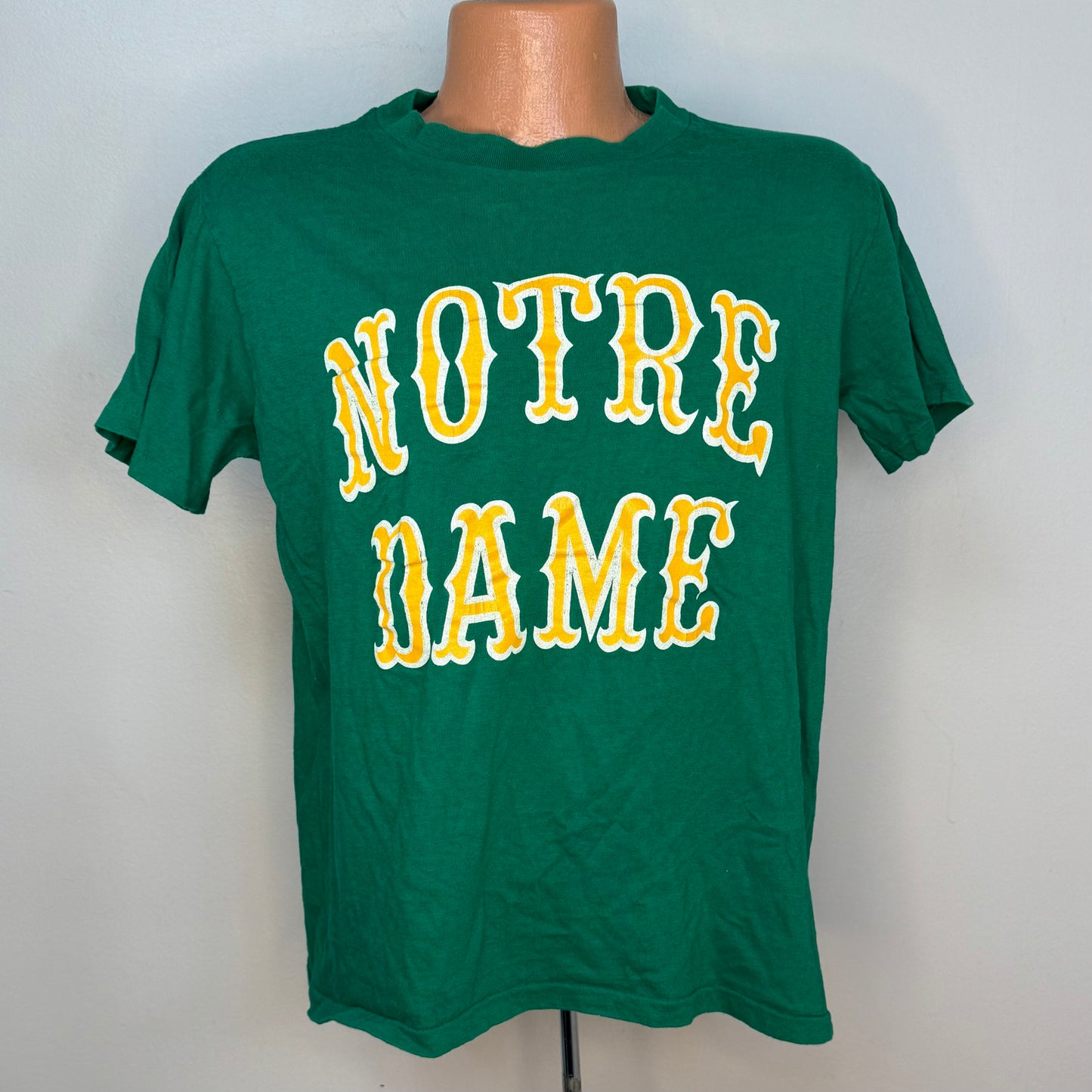 1980s Notre Dame T-Shirt, Champion Size Large