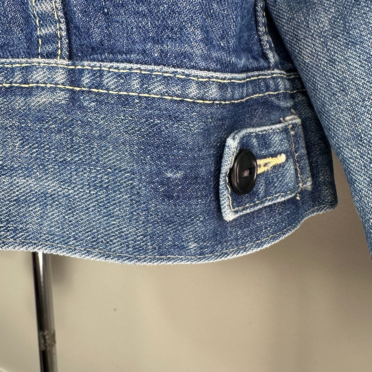 1970s Lee 101J Denim Jacket, 42 Long, Size Medium
