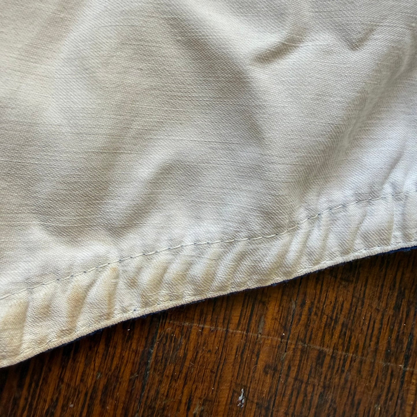 1940s White and Blue Satin Athletic Shorts, Belt, Padded Hips, Lawson Cavette Sporting Goods, Basketball? Boxing?