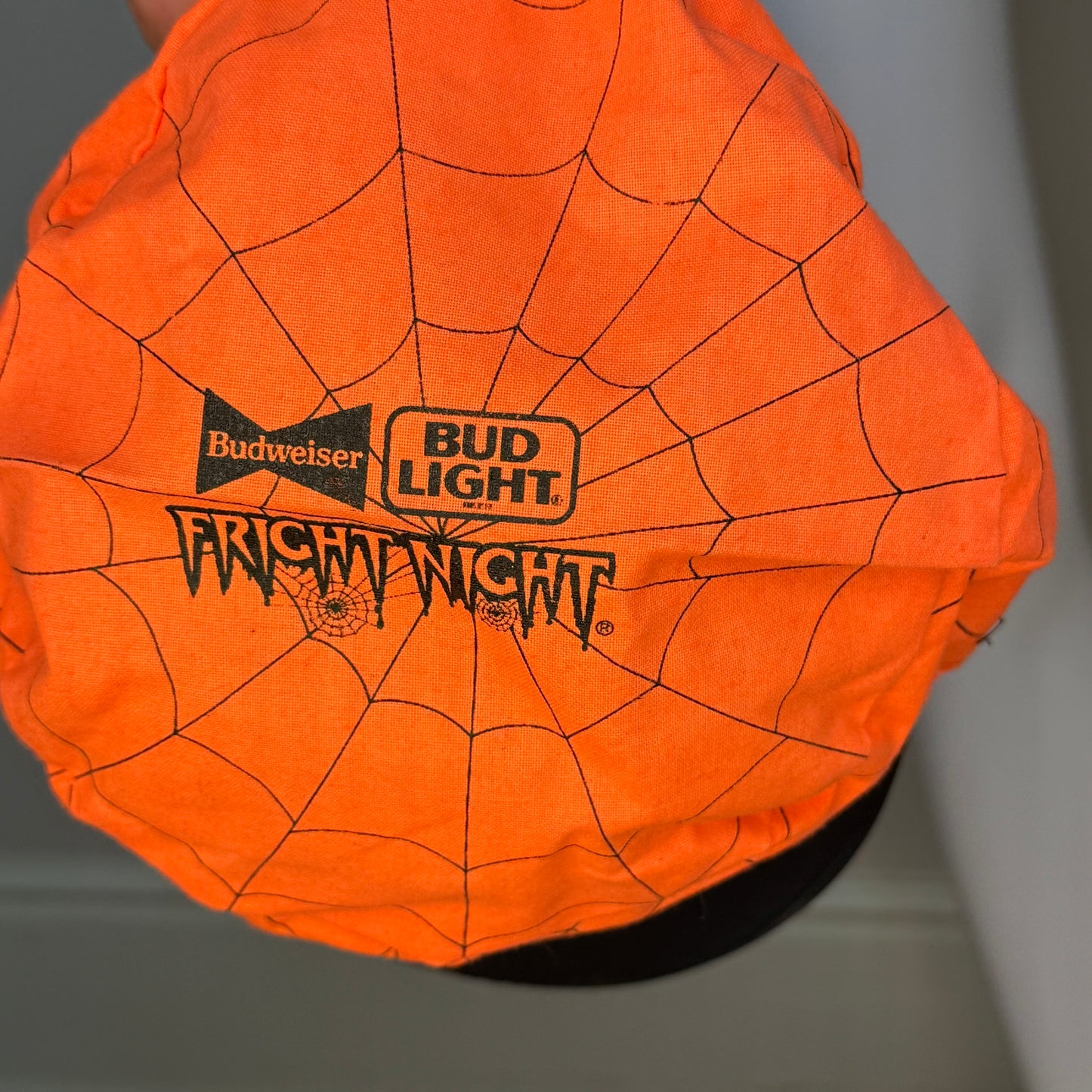 1990s Budweiser Hat, Bud Light Fright Night, Halloween Painter Cap, Beer Promo, Minnesota Specialty