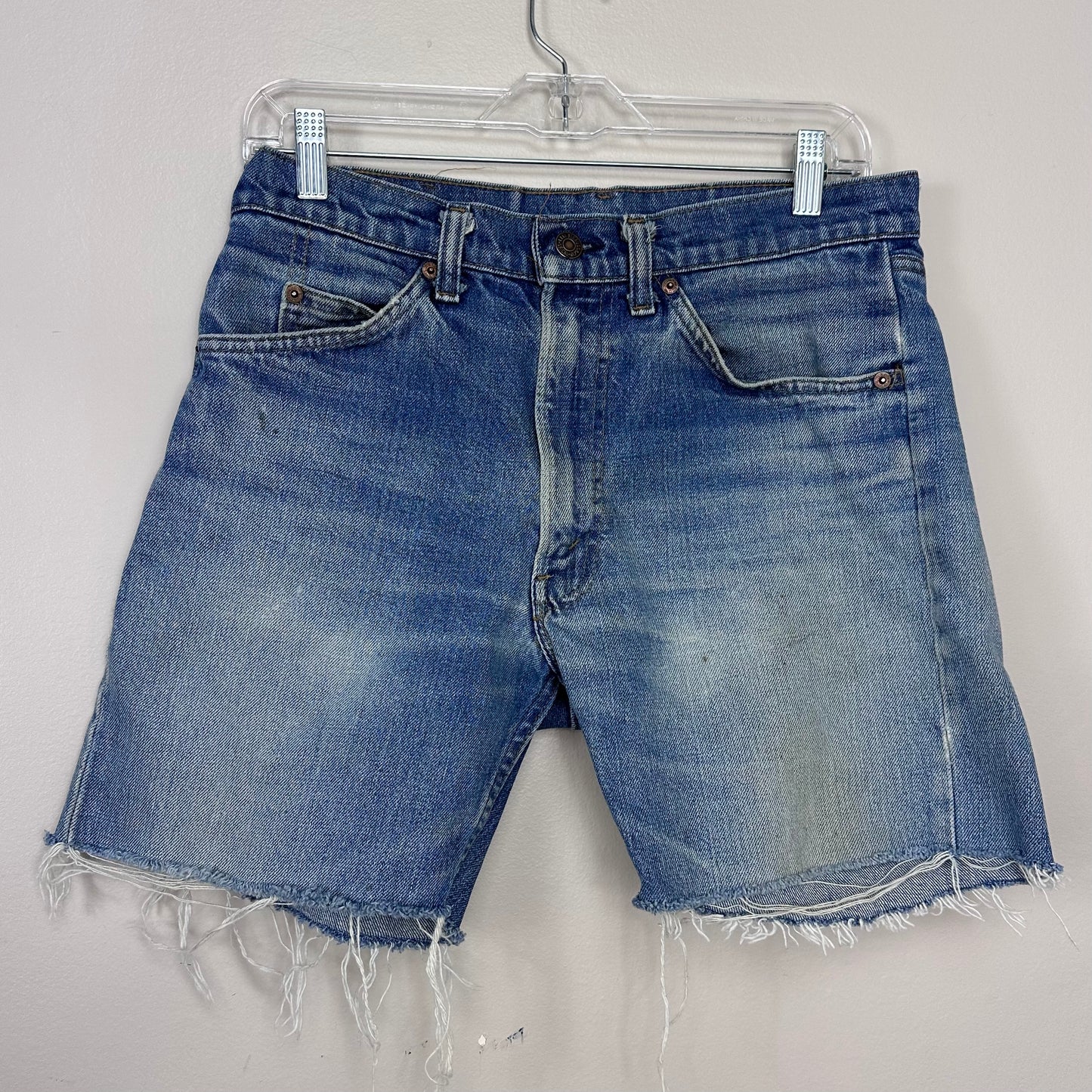 1970s Levi’s Jeans Cut Off Shorts, 31.5" Waist