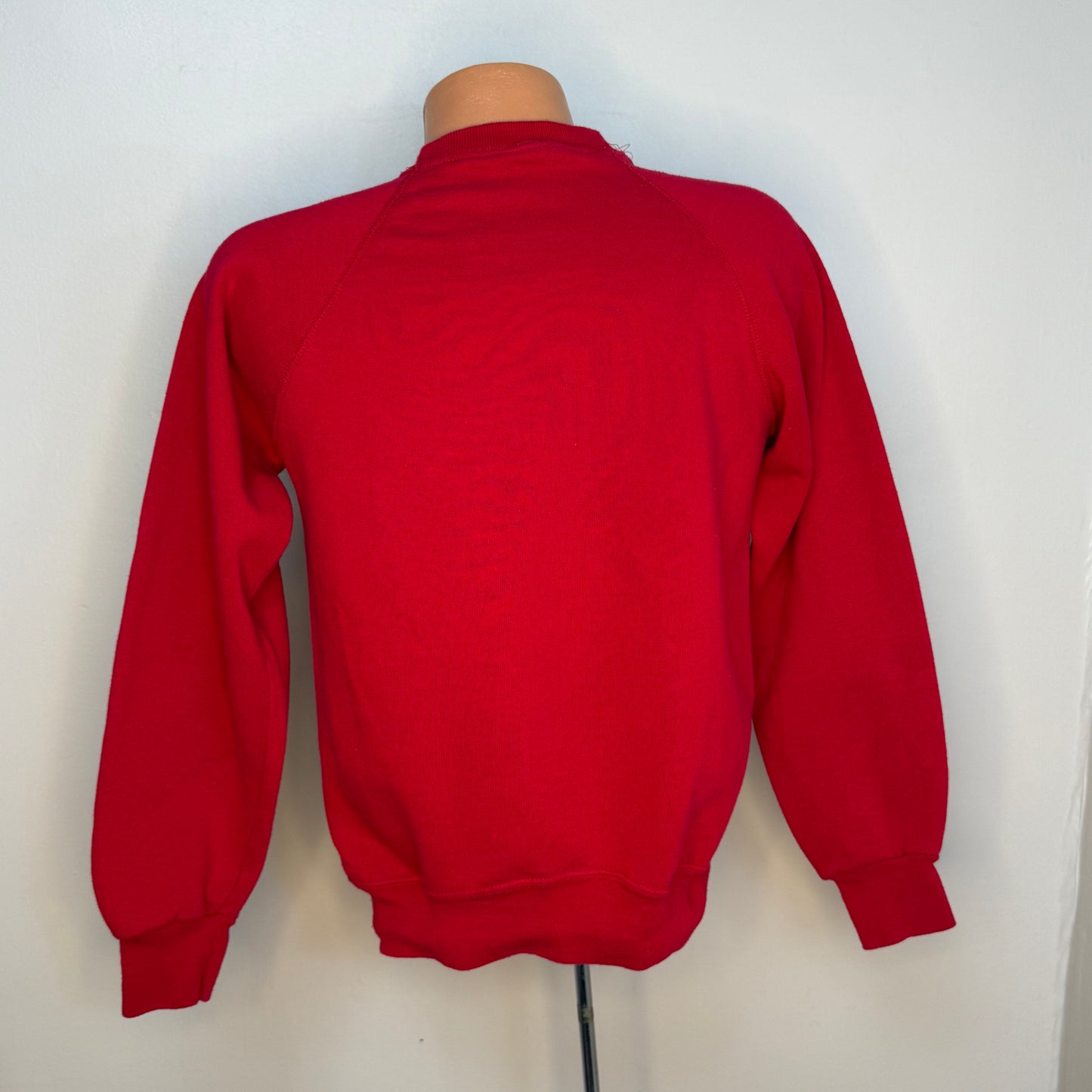 1980s Christmas Sweatshirt, Dear Santa I Want it All, Adin of California Size Small