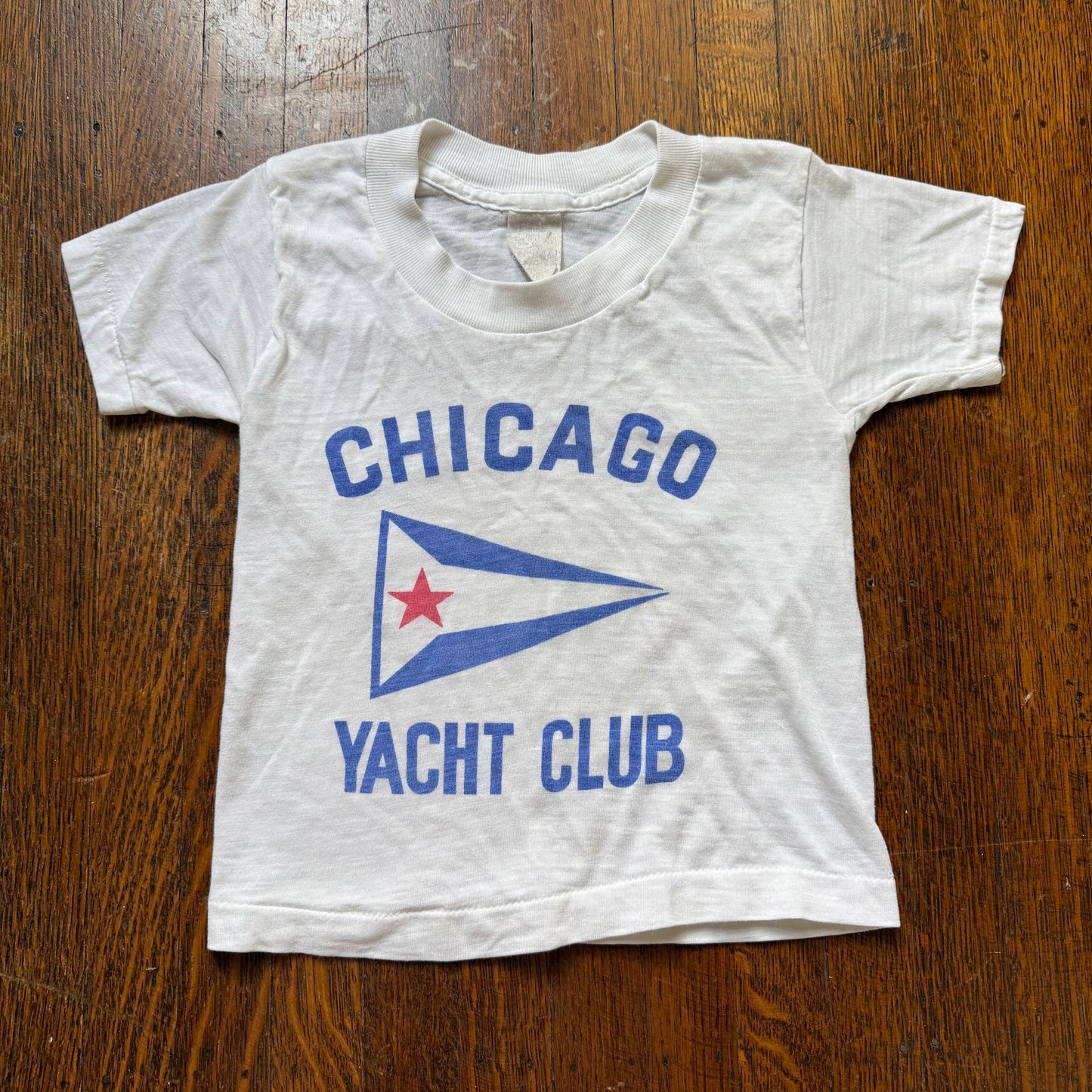 1970s Kids' Chicago Yacht Club T-Shirt, Printwear Size 4T