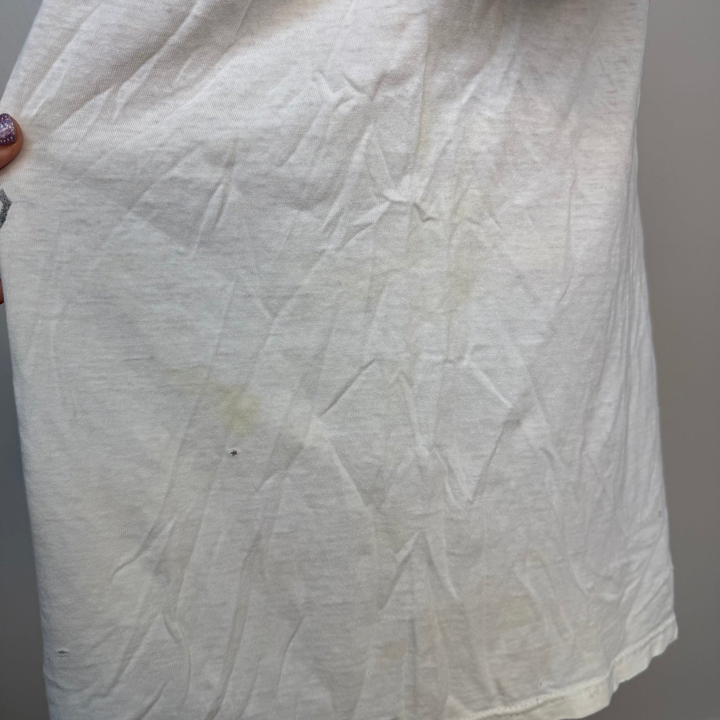 1980s Hoodoo Gurus T-Shirt, Magnum Cum Louder 1989, Distressed, Hanes Size XL