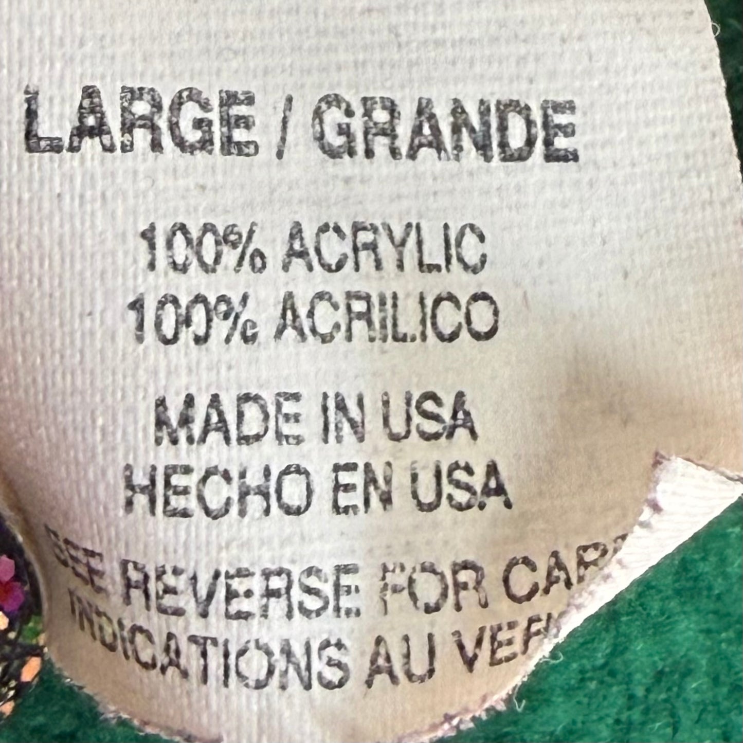 1990s Christmas Kittens Sweatshirt, Basic Editions Size Large