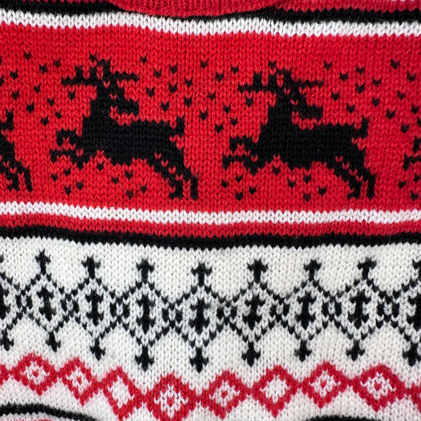 1970s Baby Reindeer Sweater, 9-12m