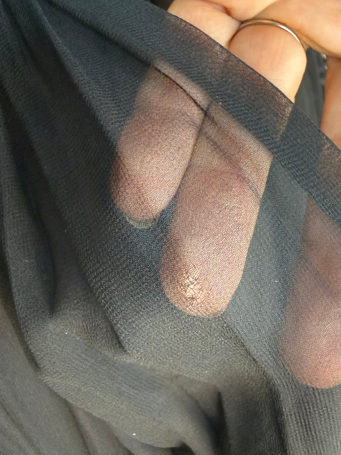 1960s/70s Sequin Mod Dress, Black and White Check, Size X-Small