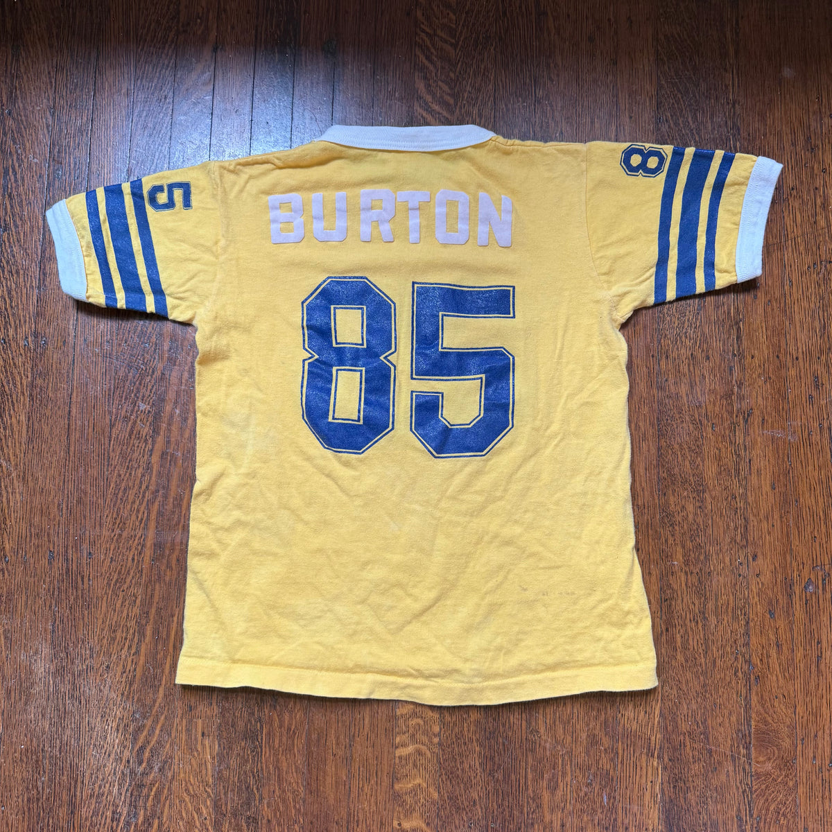 1960s/70s Kids' Jersey T-Shirt, Owenby Size Youth Medium/Adult XS, No. 85