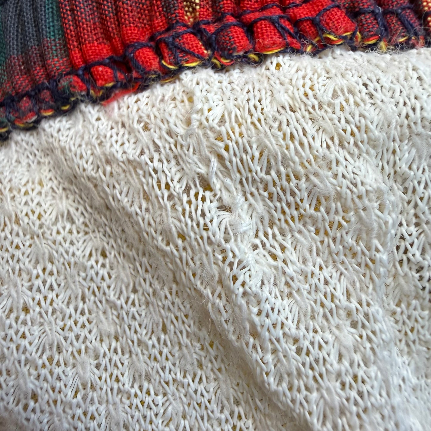 1950s Men’s Red Plaid Swim Trunks, McGregor Swim n Play Size Small, Cotton Swimsuit Shorts