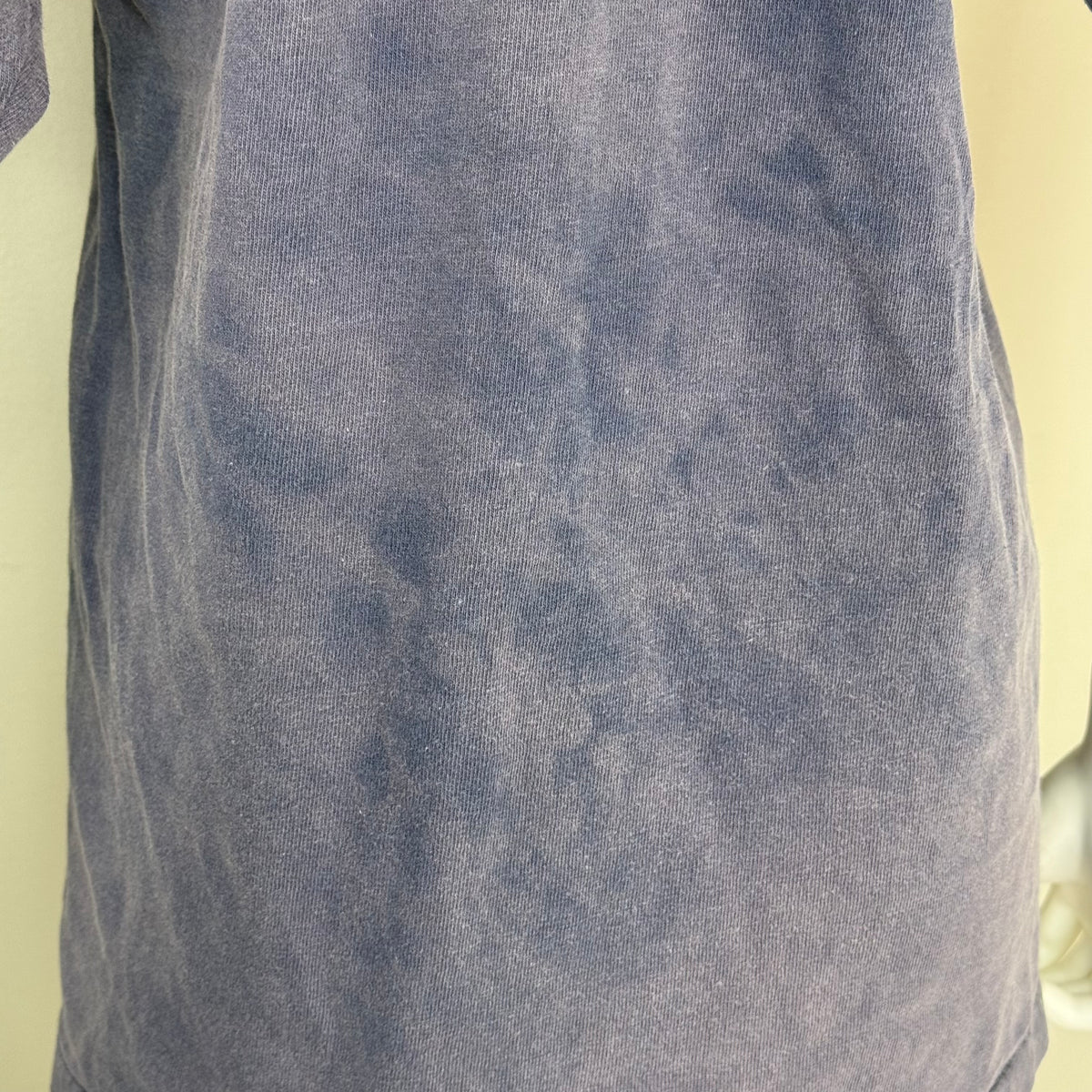 1970s UMAA Blue Cotton Jersey T-Shirt, Russell Athletic Size Small, Distressed