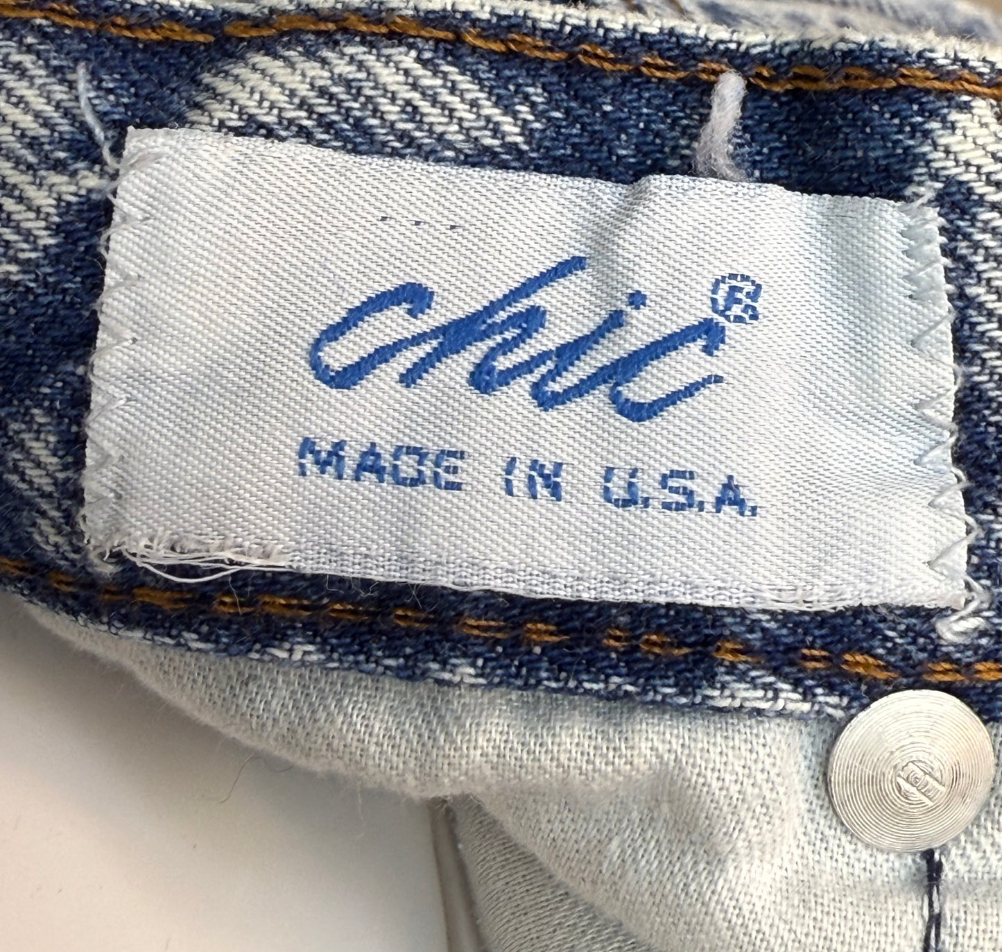 1980s Acid Wash Jeans, Chic 31"x30.5", High Rise Tapered Leg