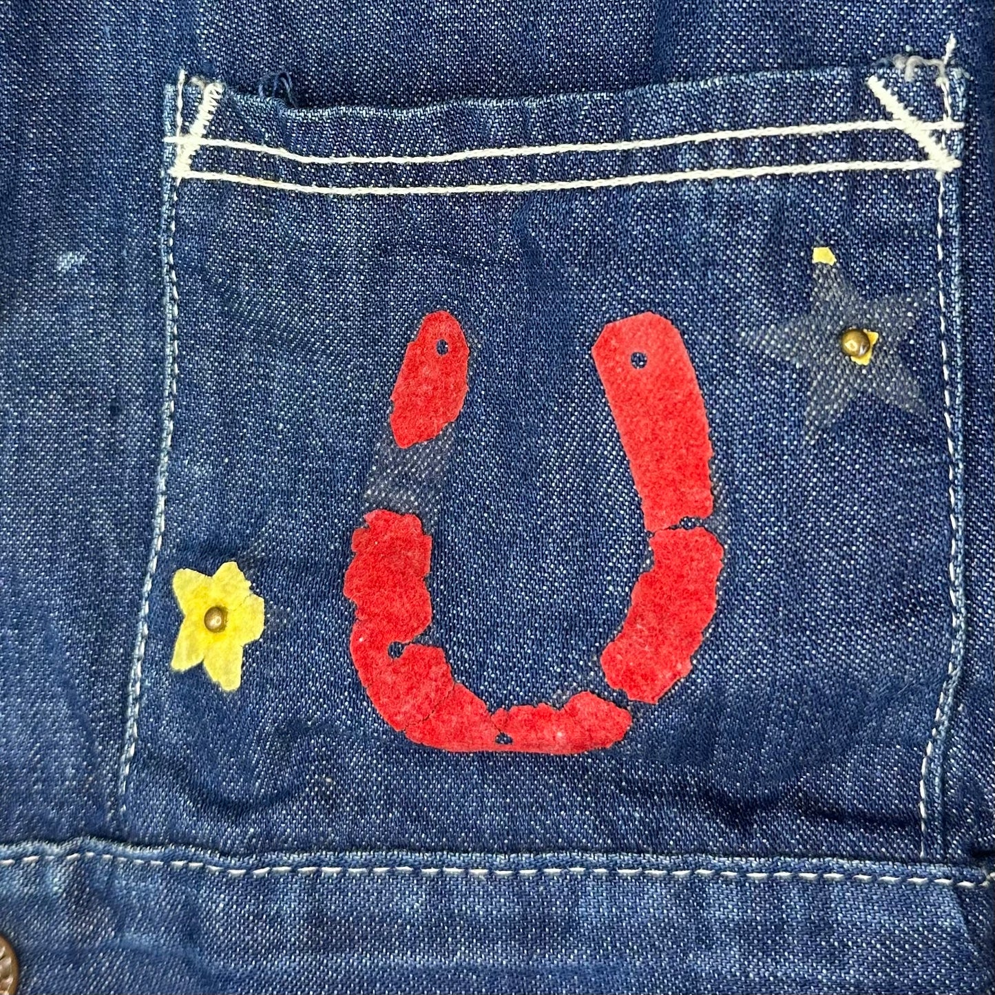 1950s Kids’ Western Denim Jacket Size 3/4T