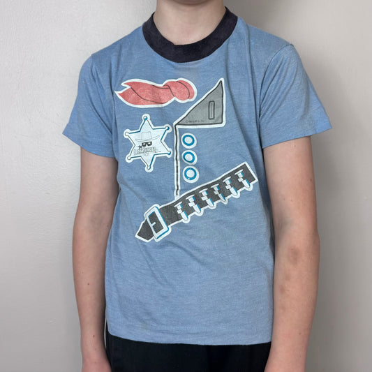 1980s The Legend of the Lone Ranger T-Shirt, Underoos Size 8