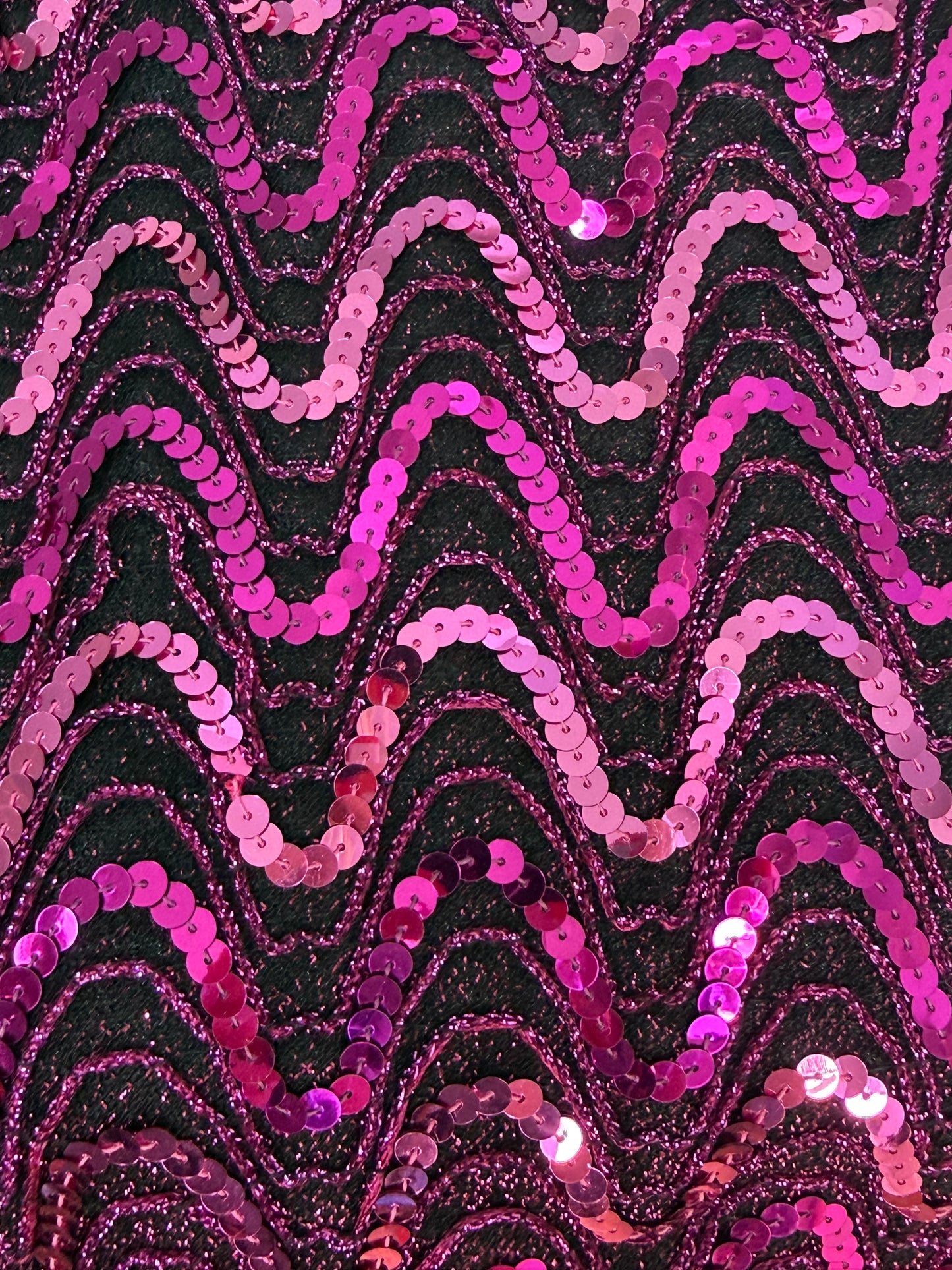 1970s/80s Pink Sequin Top, In Step Size Small