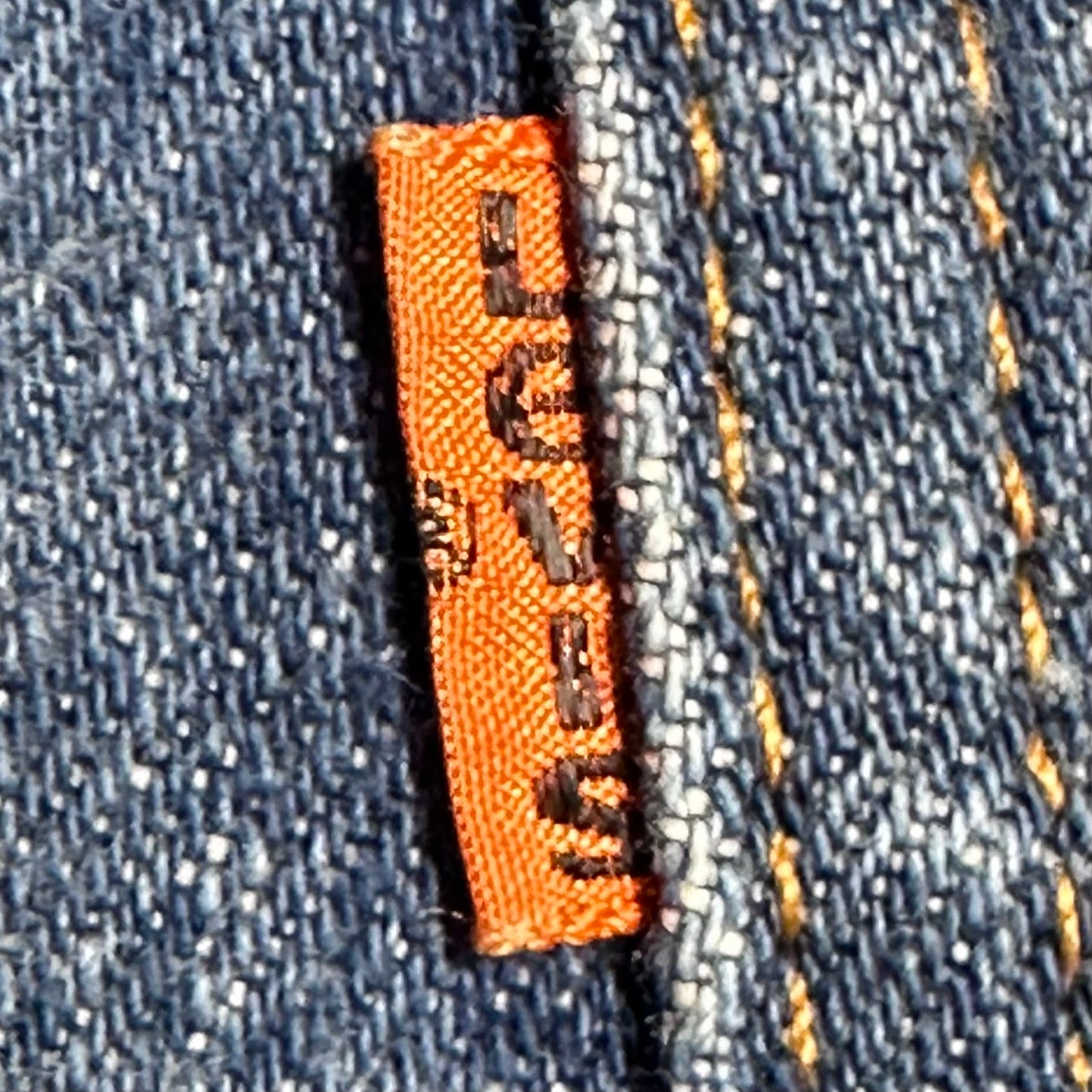 1980s Levi’s Saddleman 517 Jeans, 33.5"x31.5", Orange Tab