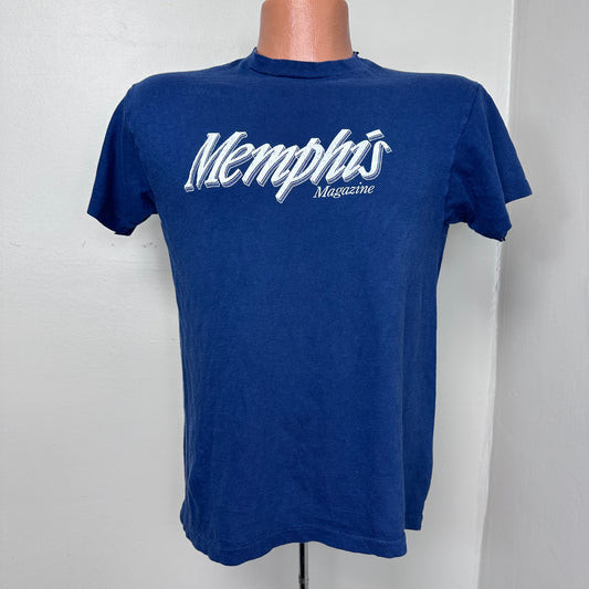 1980s Memphis Magazine T-Shirt, Hanes Size Small