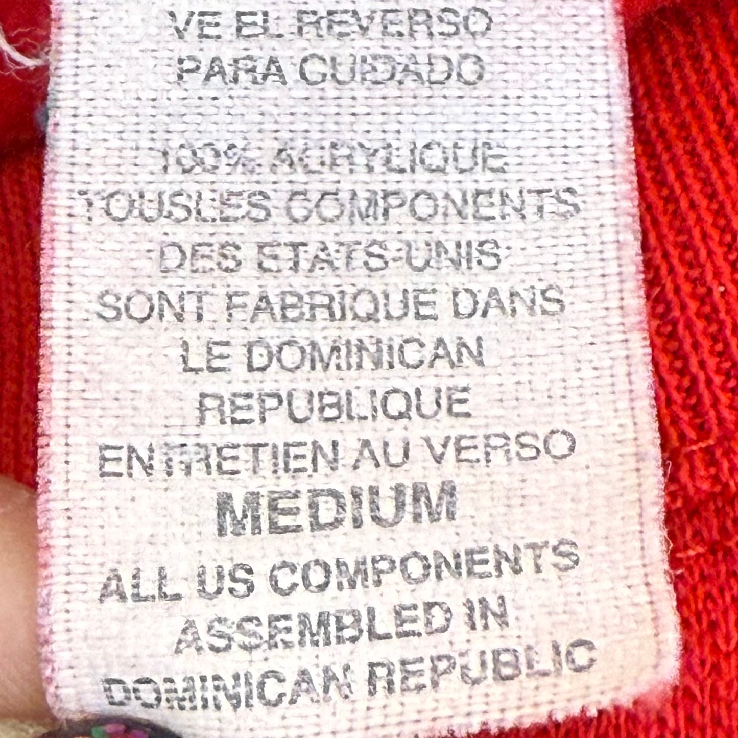 1990s Christmas Sweatshirt, Holiday Time Size M/L, Wishes Can Come True, Teddy Bear