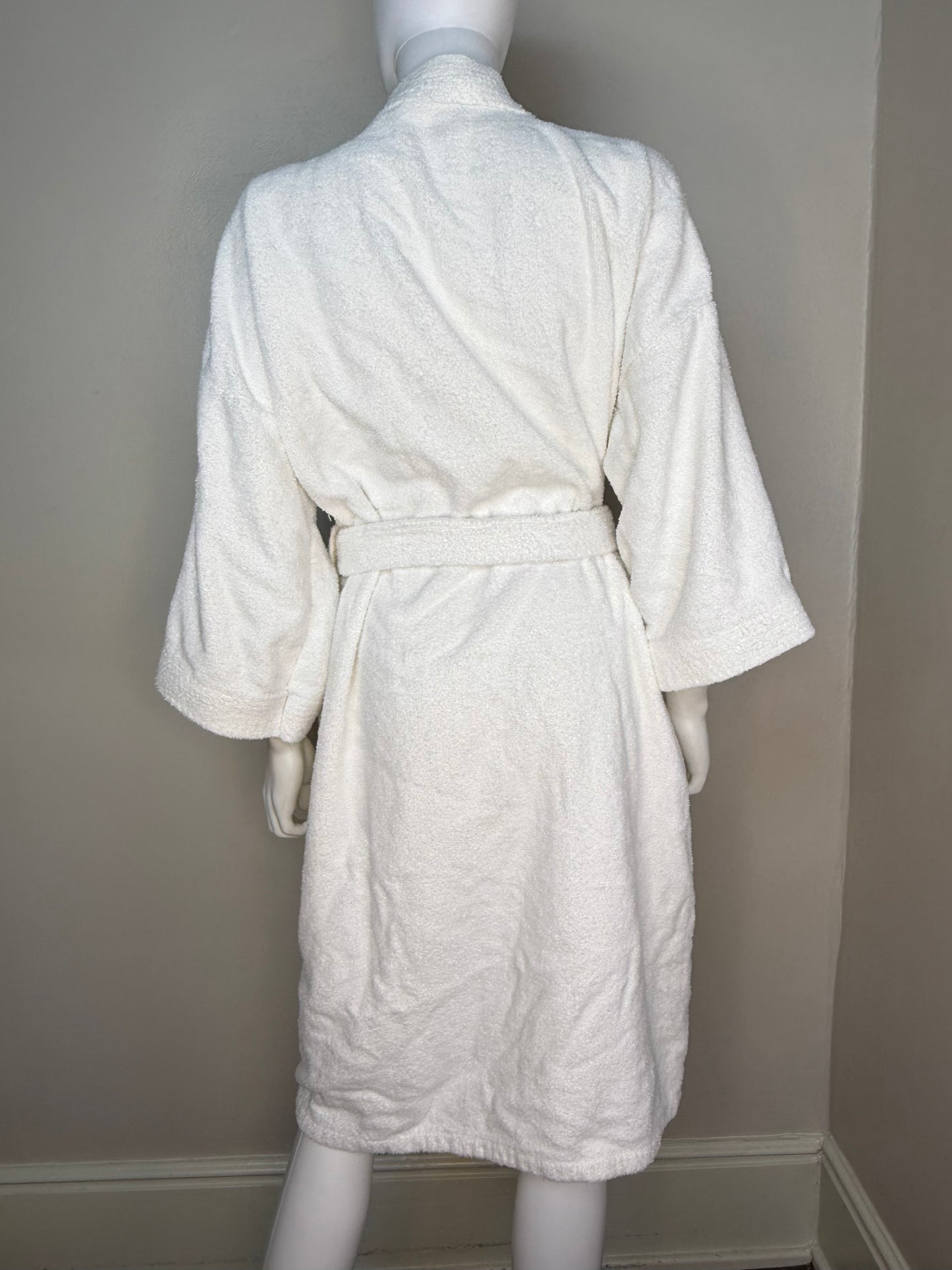 1970s The Peabody Hotel Robe, Martel Terry Velour by Sea Island One Size Fits All