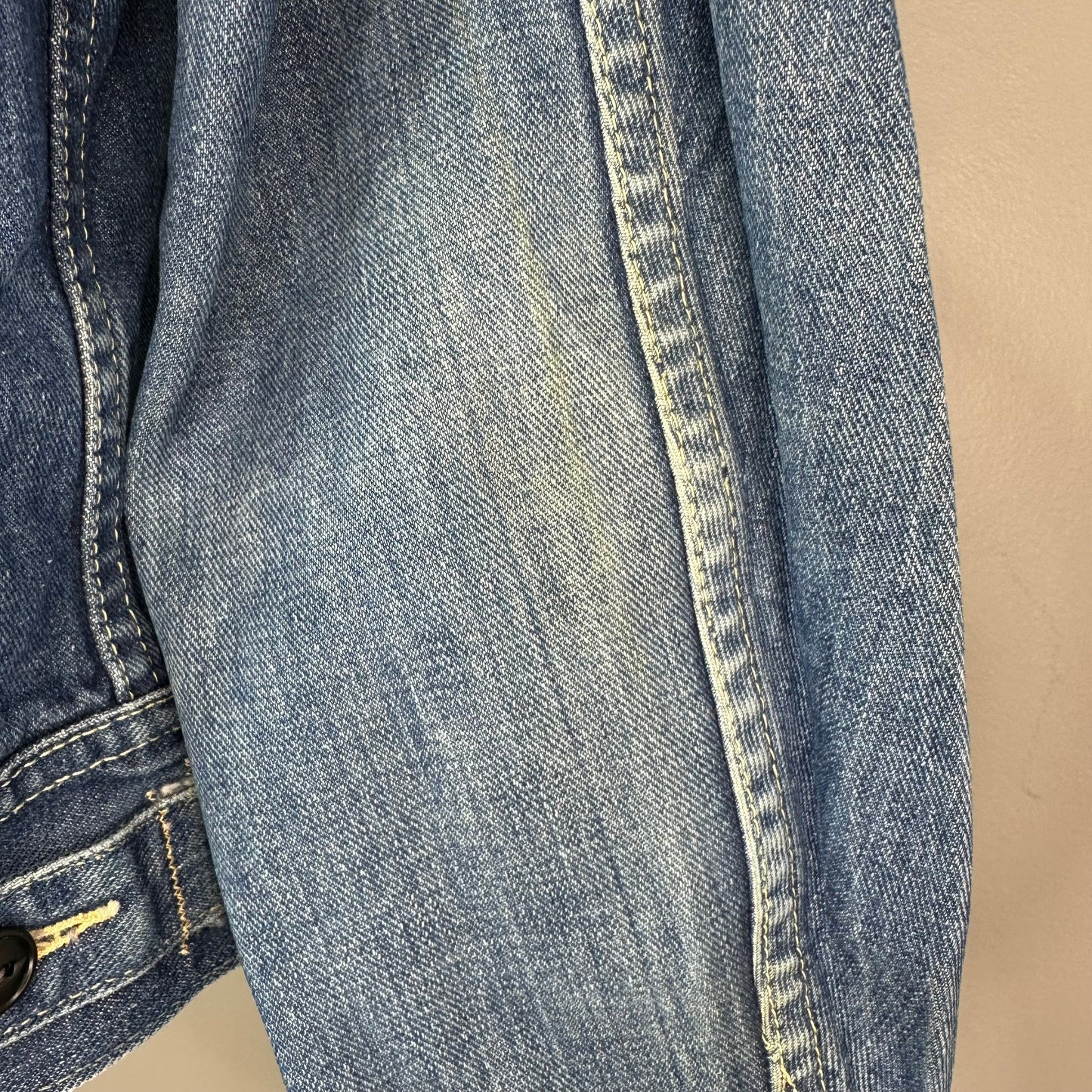1970s Lee 101J Denim Jacket, 42 Long, Size Medium