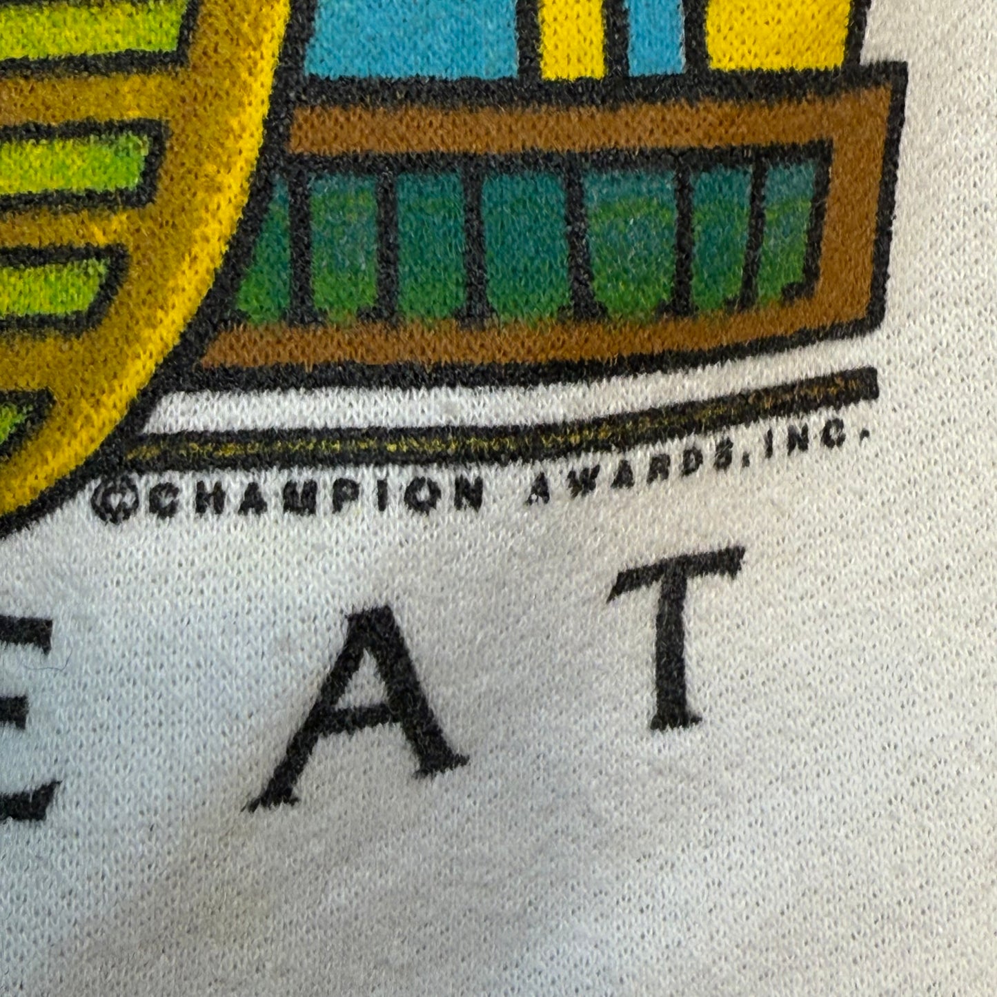 1980s Ramesses the Great Memphis Sweatshirt, Tee Jays Size Small