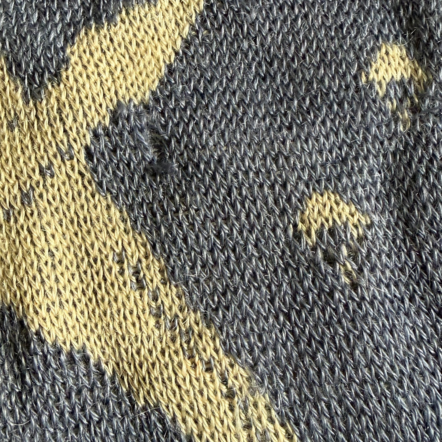 1940s Jantzen P-38 Sweater, Blue, Size 40, WW2 Fighter Jet Plane Novelty Knit