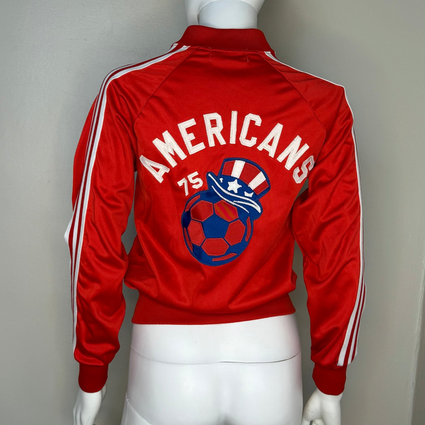 1980s Memphis Americans Soccer Jacket, Todd 1 Size Youth Large/XXS Adult