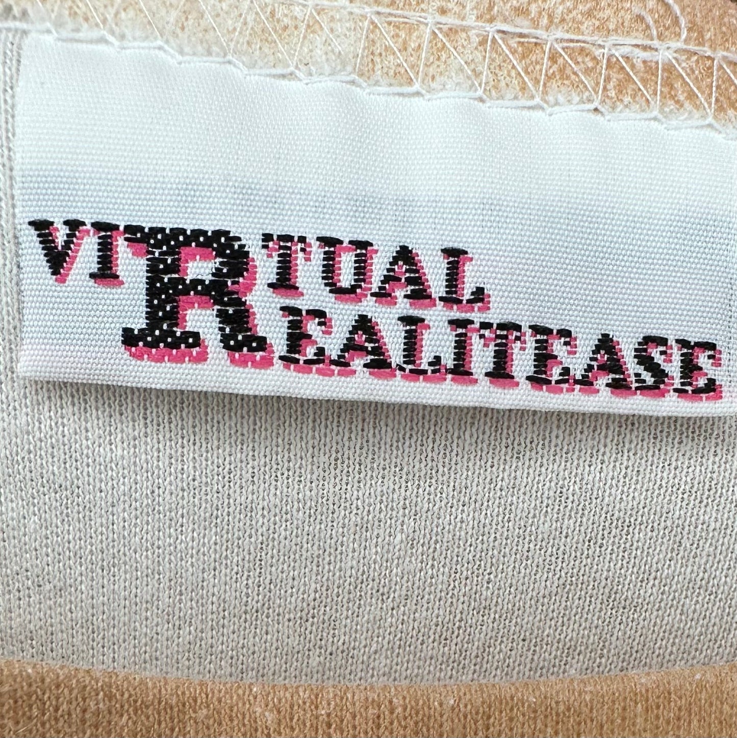 1990s Sexy Lady Bikini Body T-Shirt Tunic, Virtual Realitease Body Tease, Swim Cover Up, Nightgown