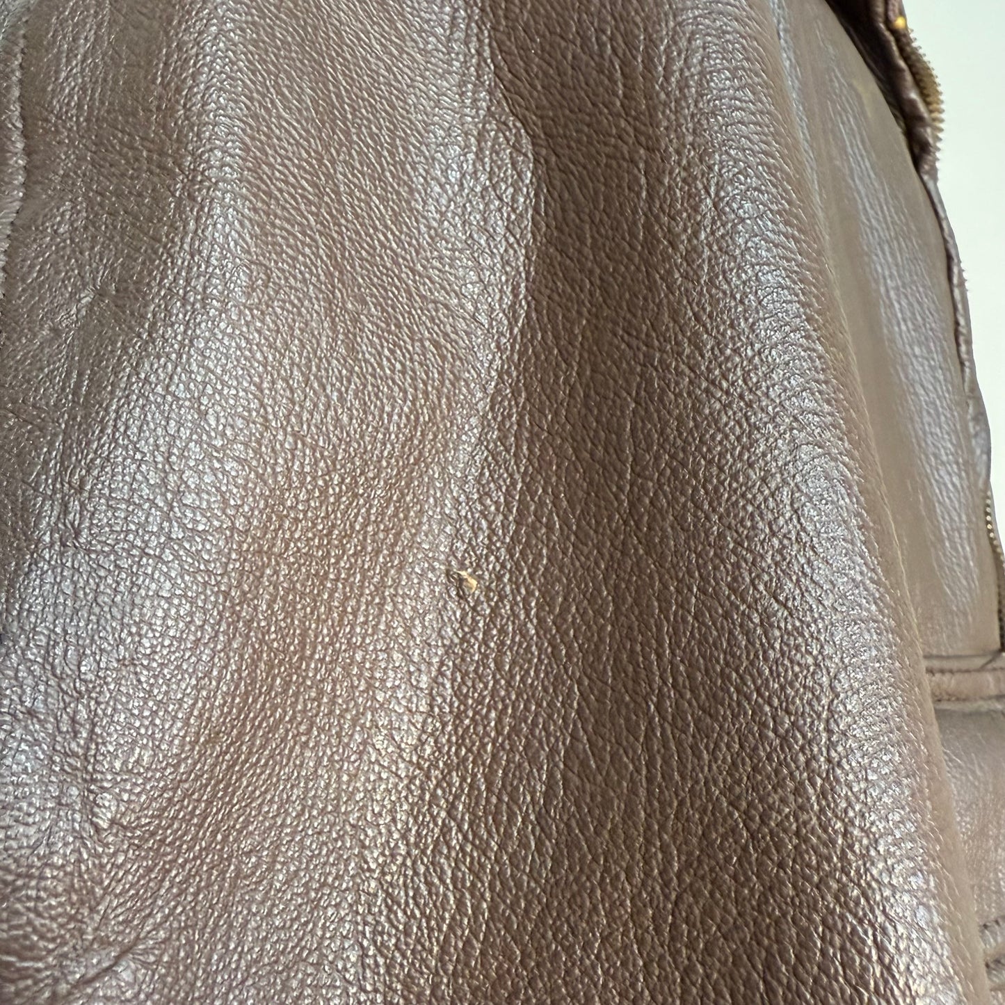 1970s USN Type G-1 Bomber Jacket, Flyers Intermediate, 1972 Vietnam War Era Military Flight Coat, Bill Bros Size 42