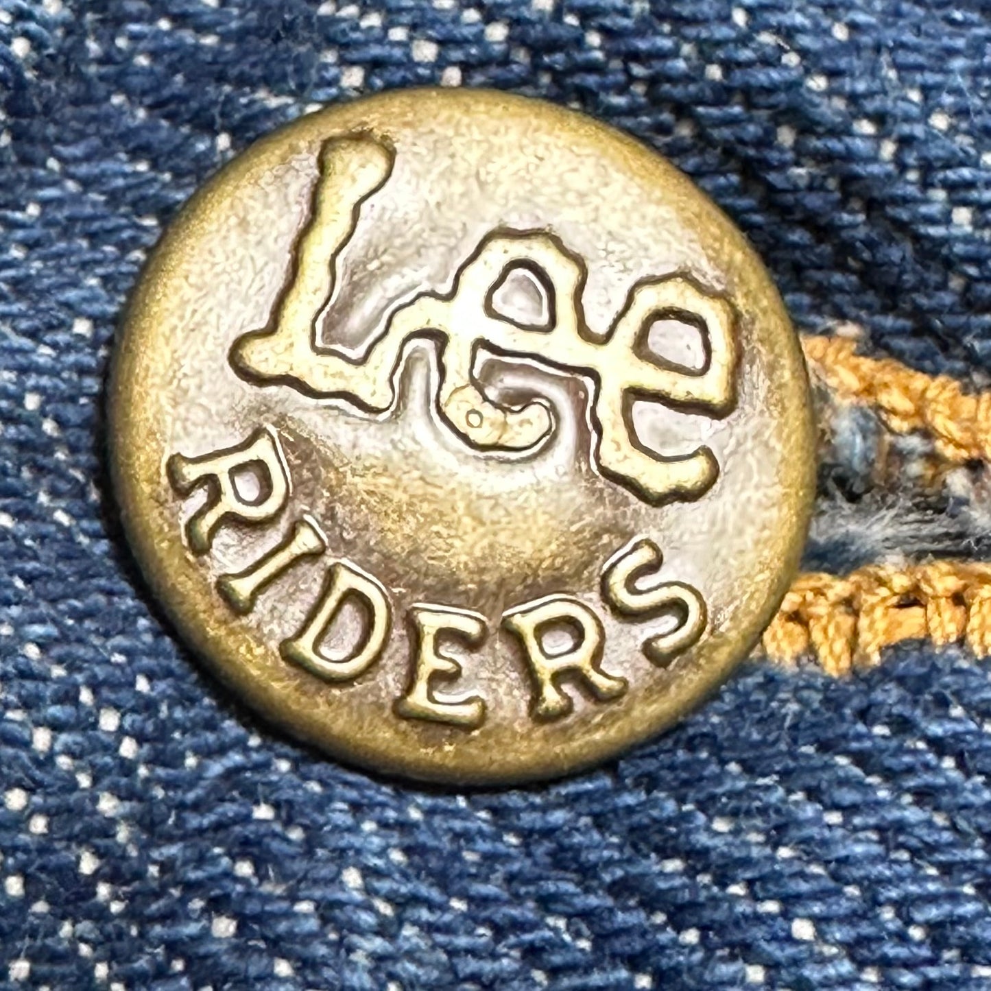 1990s Lee Riders Blue Jeans, 36.5"x32", Deadstock with Tags