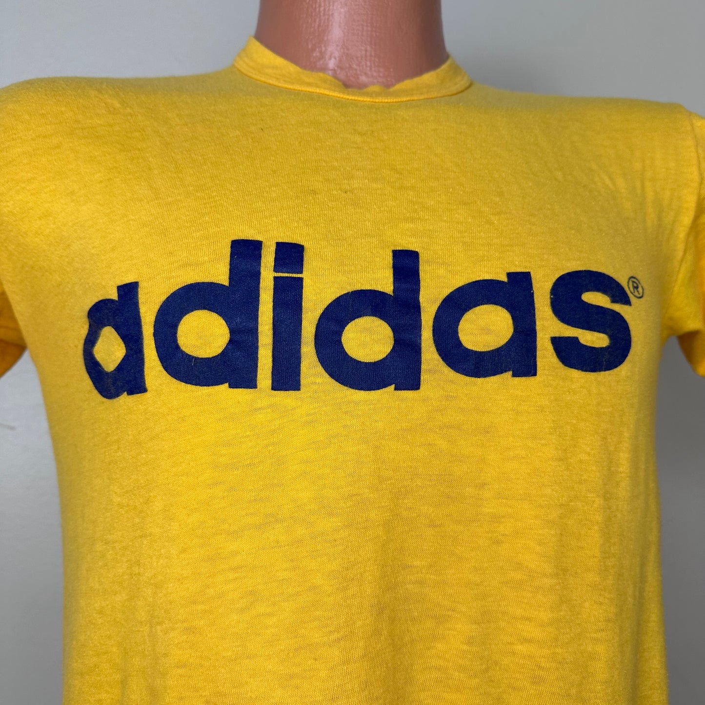 1970s Adidas T-Shirt, Southern Athletic Size Small