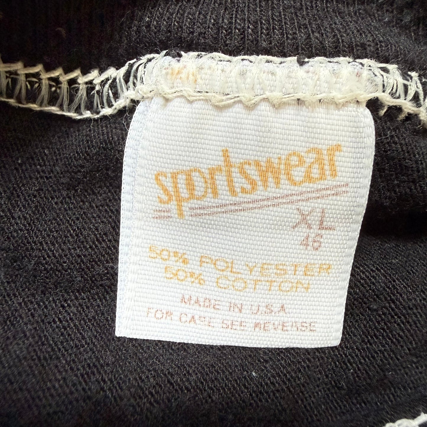 1970s Road Boss Trucker T-Shirt, Sportswear Jersey Style Tee Size Medium, Glitter Iron On Transfer