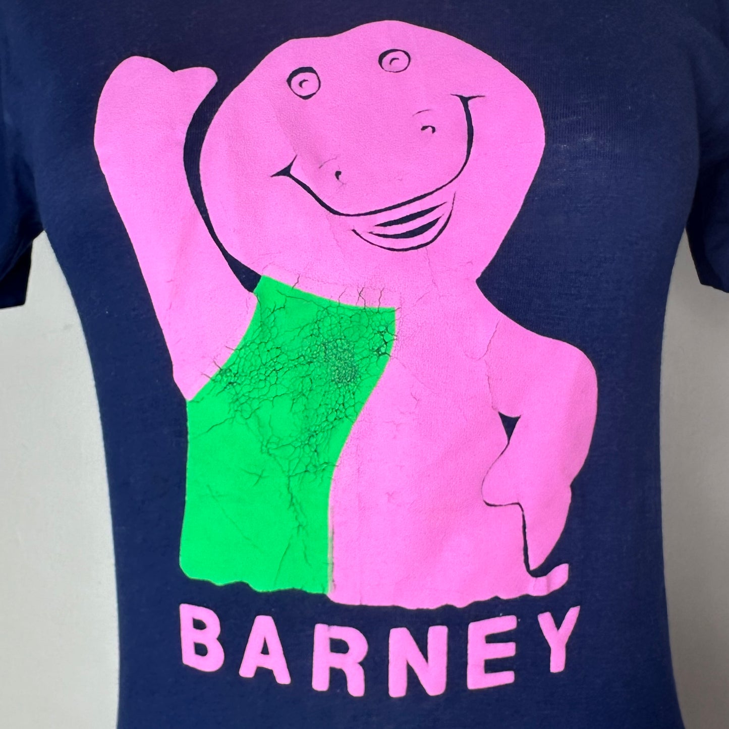 1990s Barney the Dinosaur T-Shirt, BTU Size X-Small