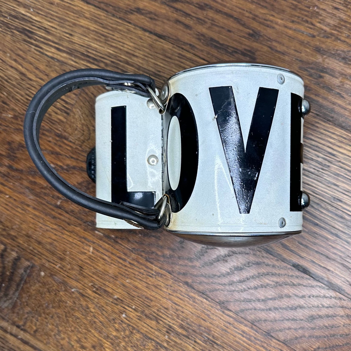 1990s License Plate Purse “LOVE”, Little Earth