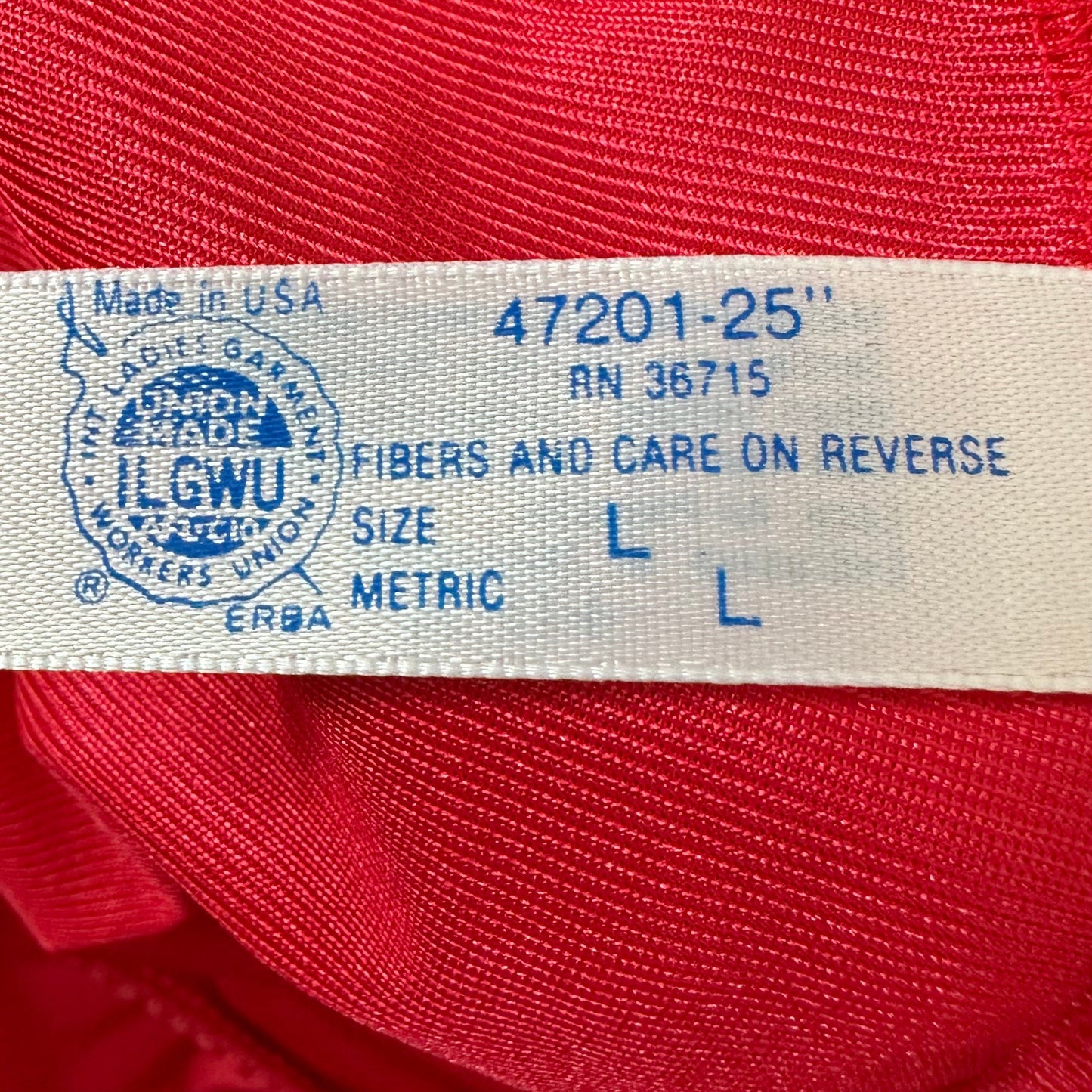 1980s Red Half Slip, Stellar Foundations Size Large, Deadstock with Tags, It's So Pretty