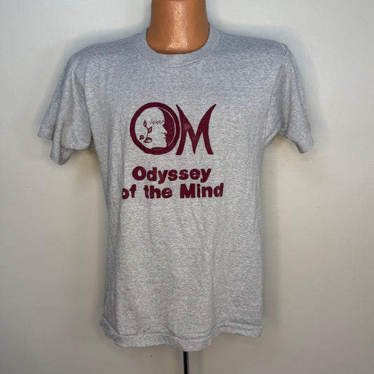 1980s OM Odyssey of the Mind T-Shirt, Collierville High School, Screen Stars Size Medium