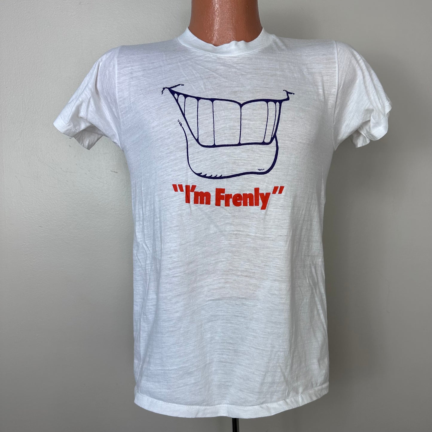 1970s Fed Ex T-Shirt, I’m Frenly Size Small