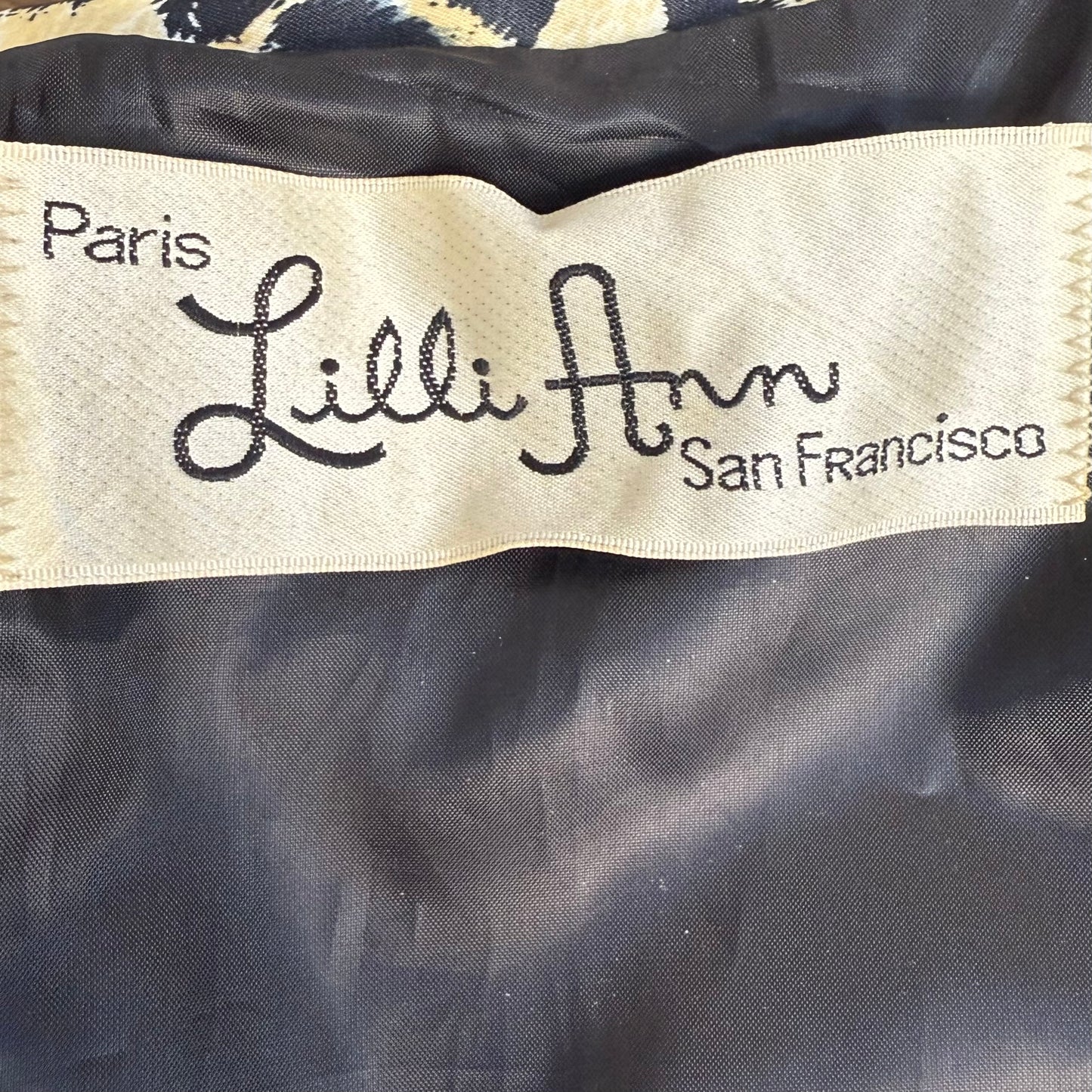 1970s Leopard Print Jacket, Lilli Ann Size Medium, Car Coat