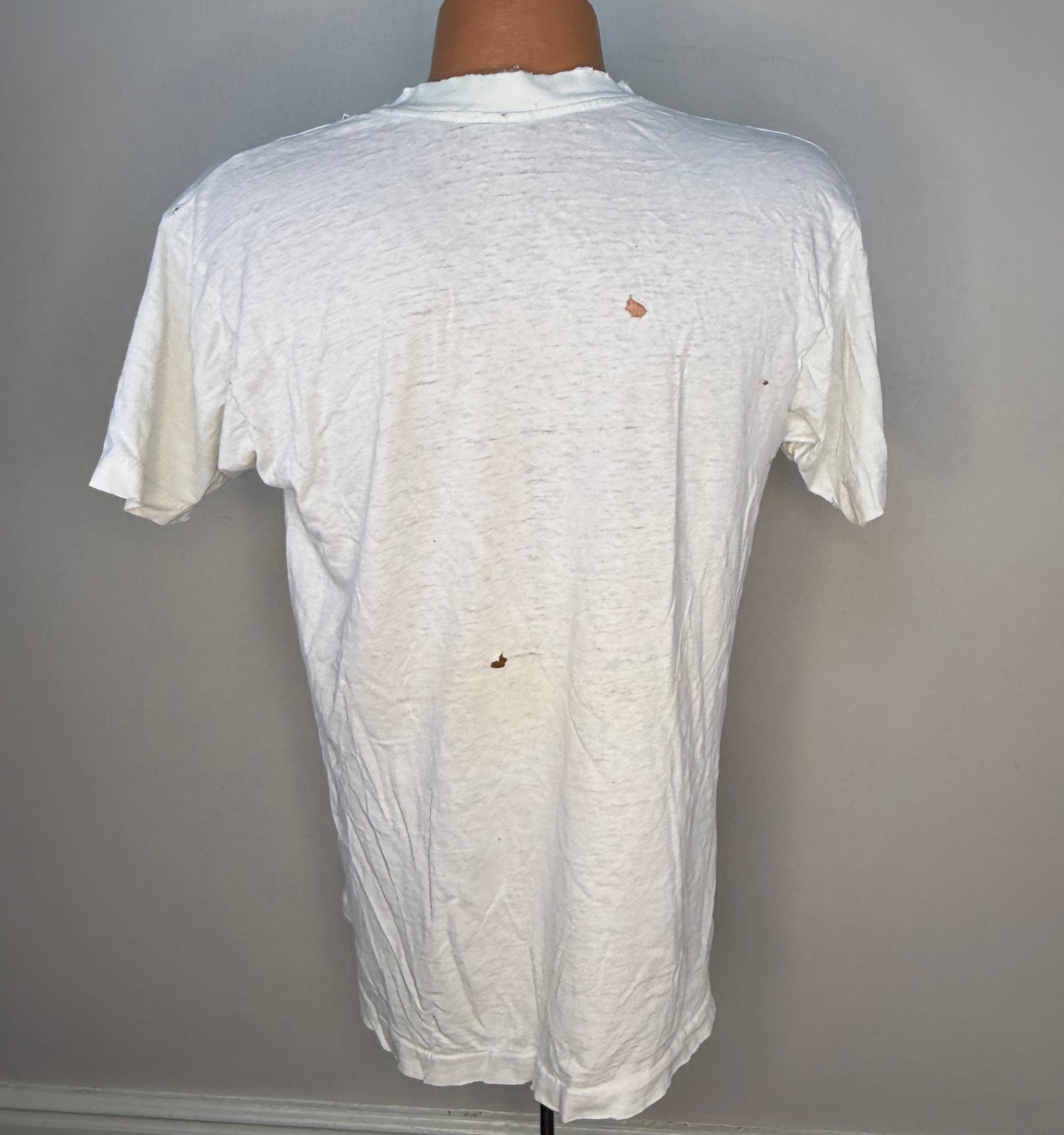 1980s John Lennon The Kite T-Shirt, Distressed, Fruit of the Loom Size Large