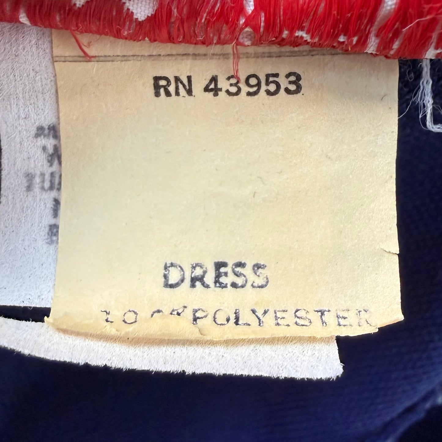 1970s Navy Blue Mini Dress, Juniors by Jim n Me Size X-Small