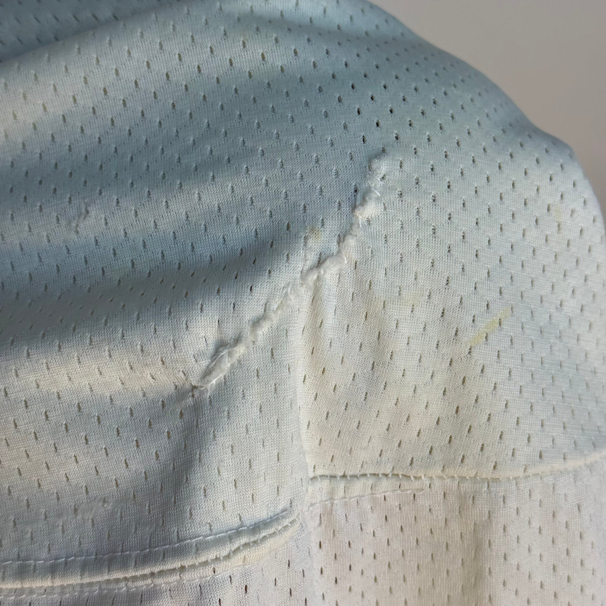1970s White Mesh Jersey, Craigmont High School, Champion Products Size Large, No. 52