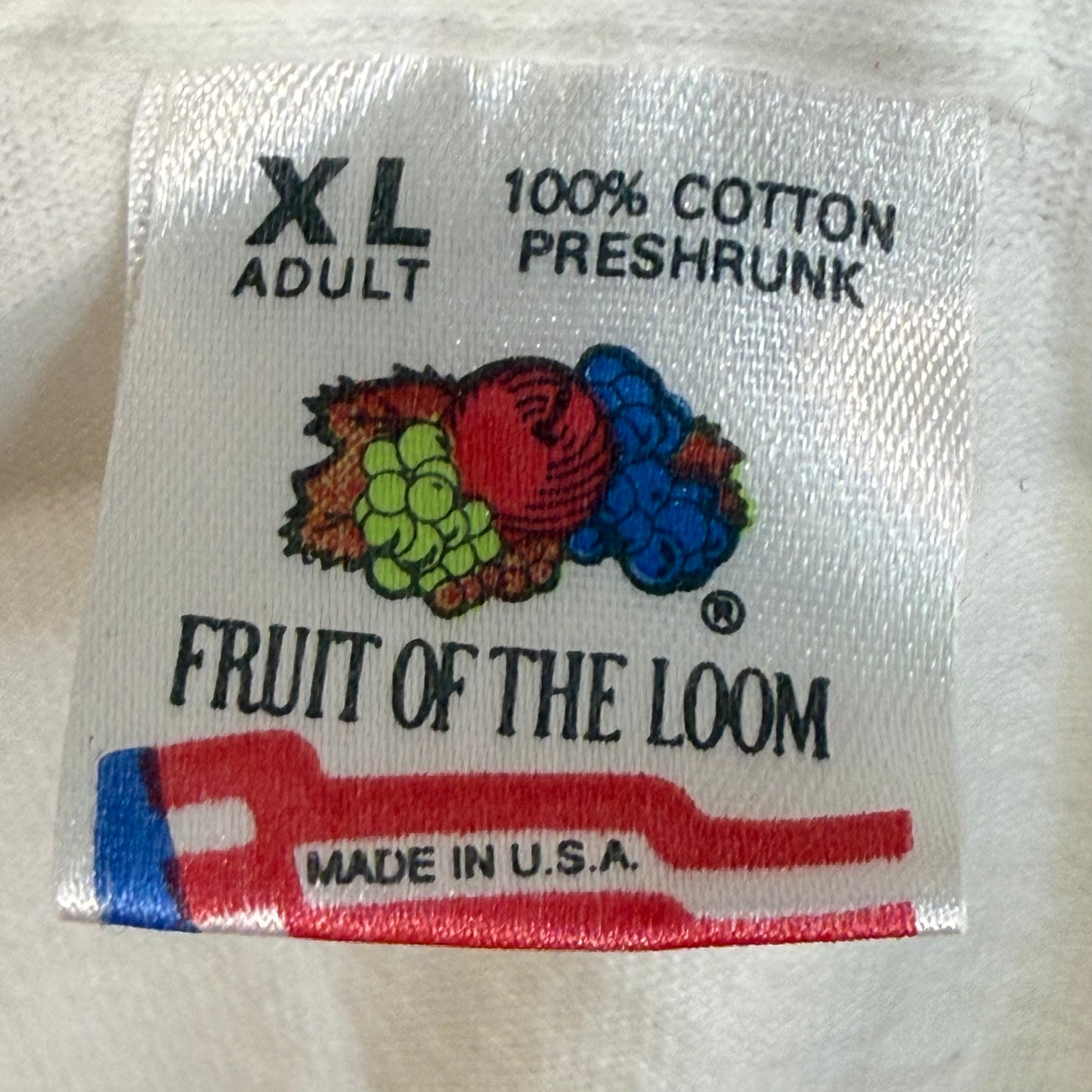1990s MTV T-Shirt, Fruit of the Loom Size XL, 1991 NYC Music Television