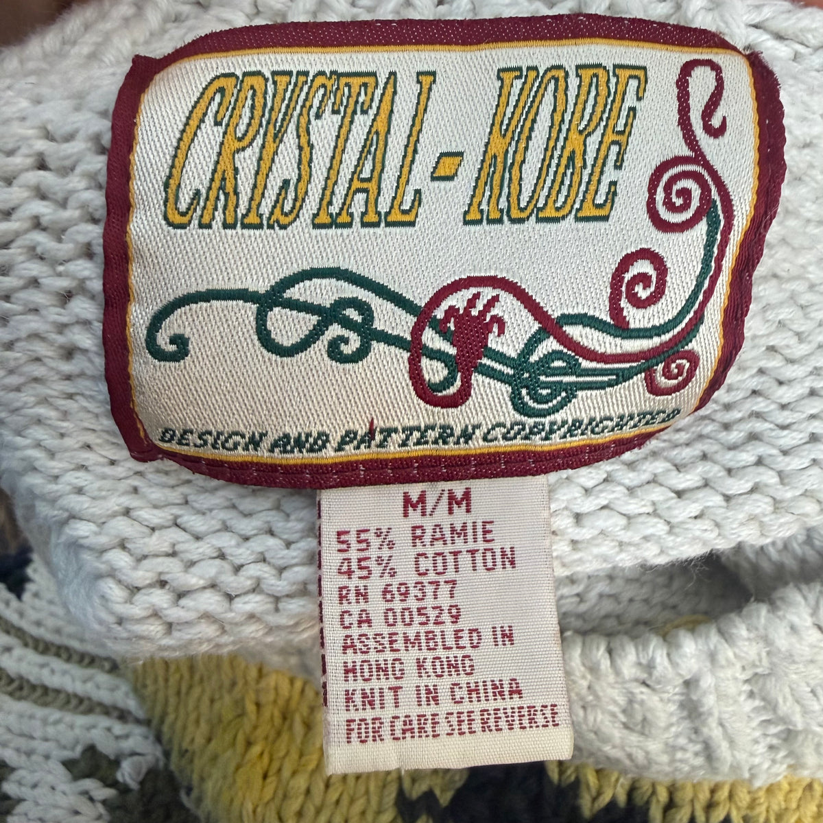 1990s Halloween Sweater, Crystal-Kobe Size Medium