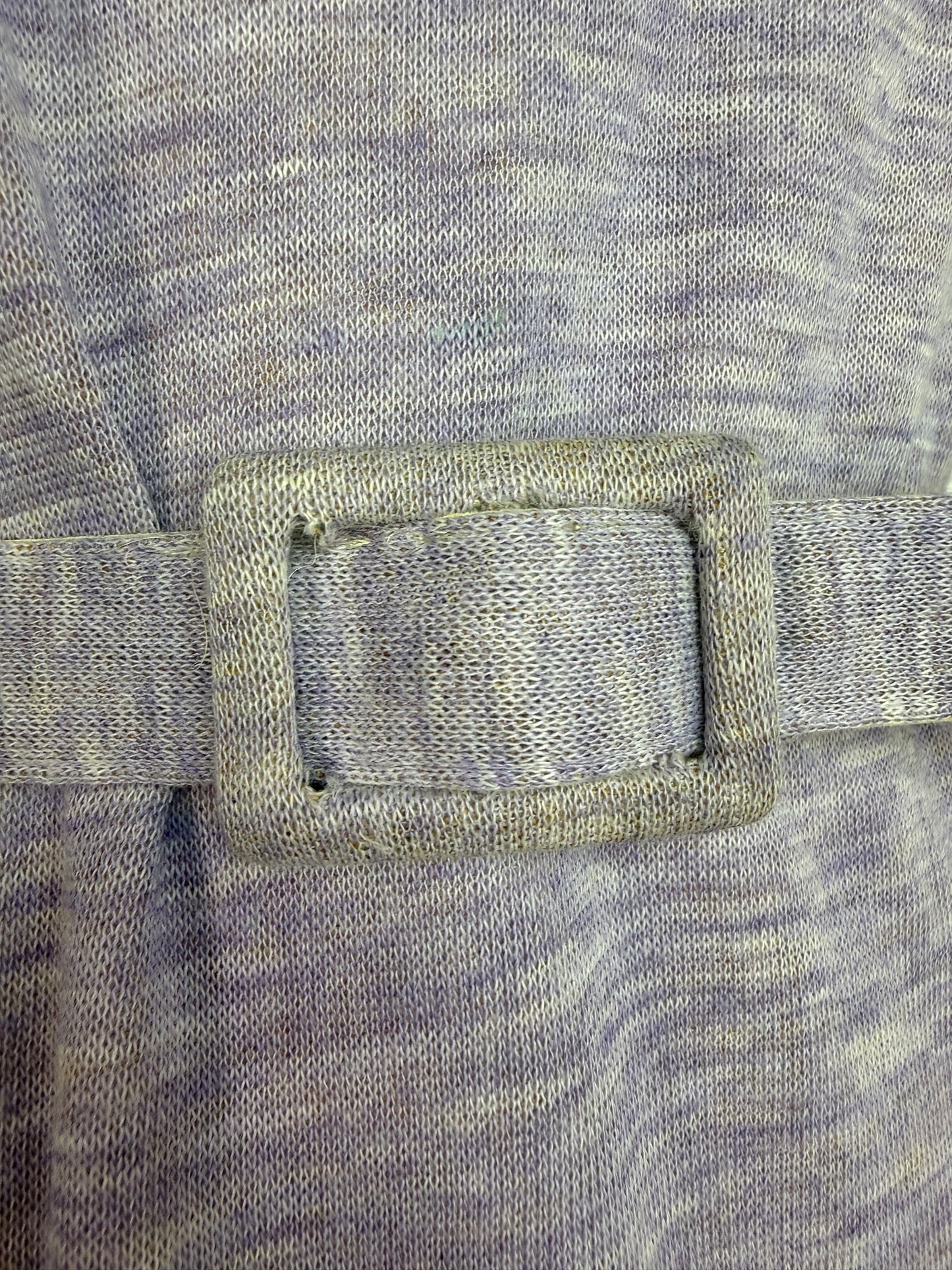 1960s/70s Lavender Dress and Vest Set, Size Large
