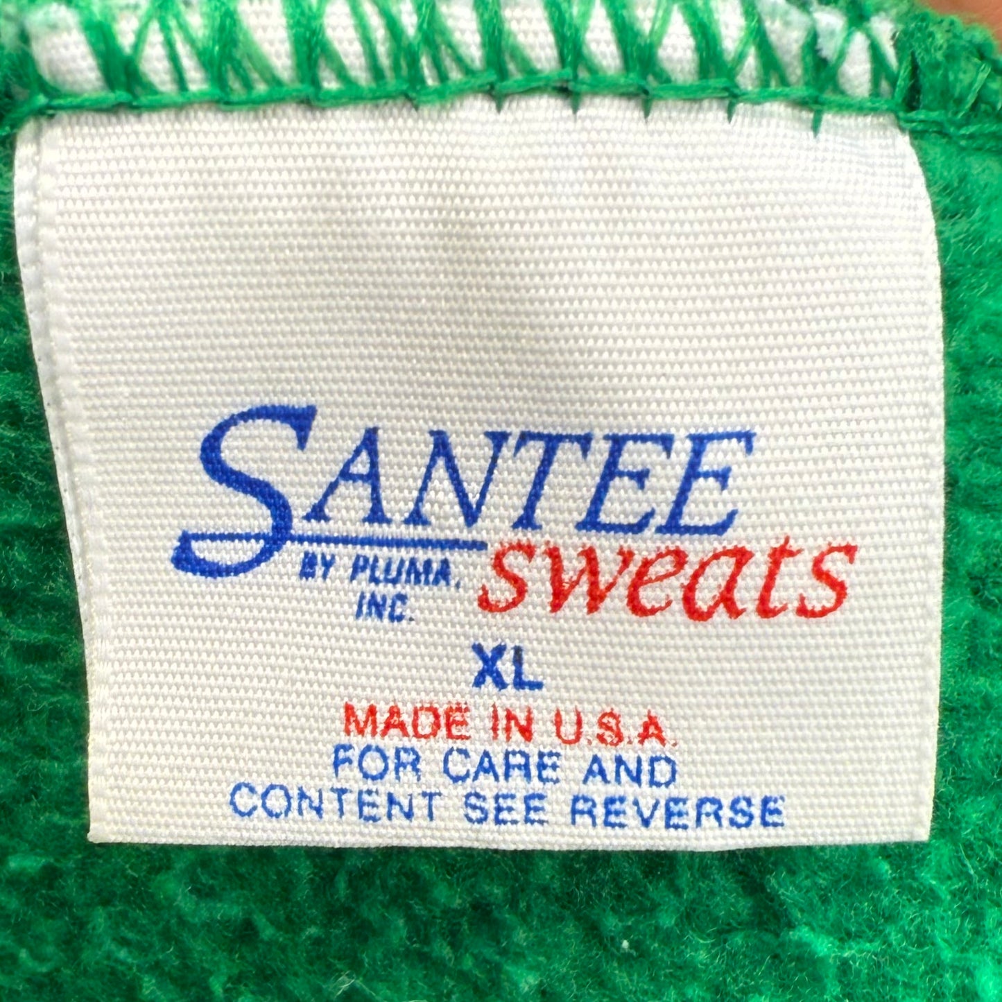 1980s/90s Ohio University Sweatshirt, Santee Sweats Size XL, OU Bobcats