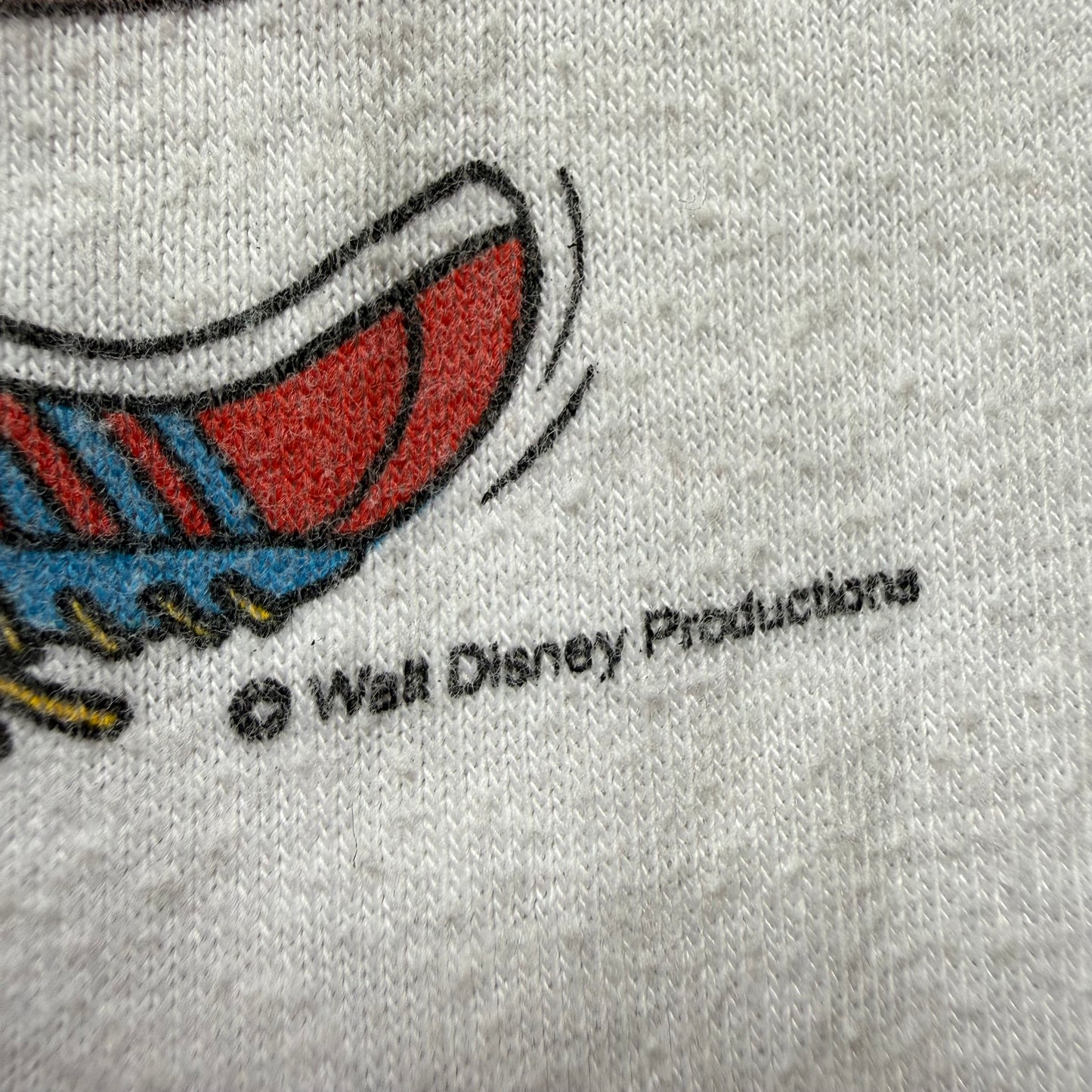 1980s Kids' Adidas Sport Goofy T-Shirt, Size 4/5, Wind Surfing, Walt Disney