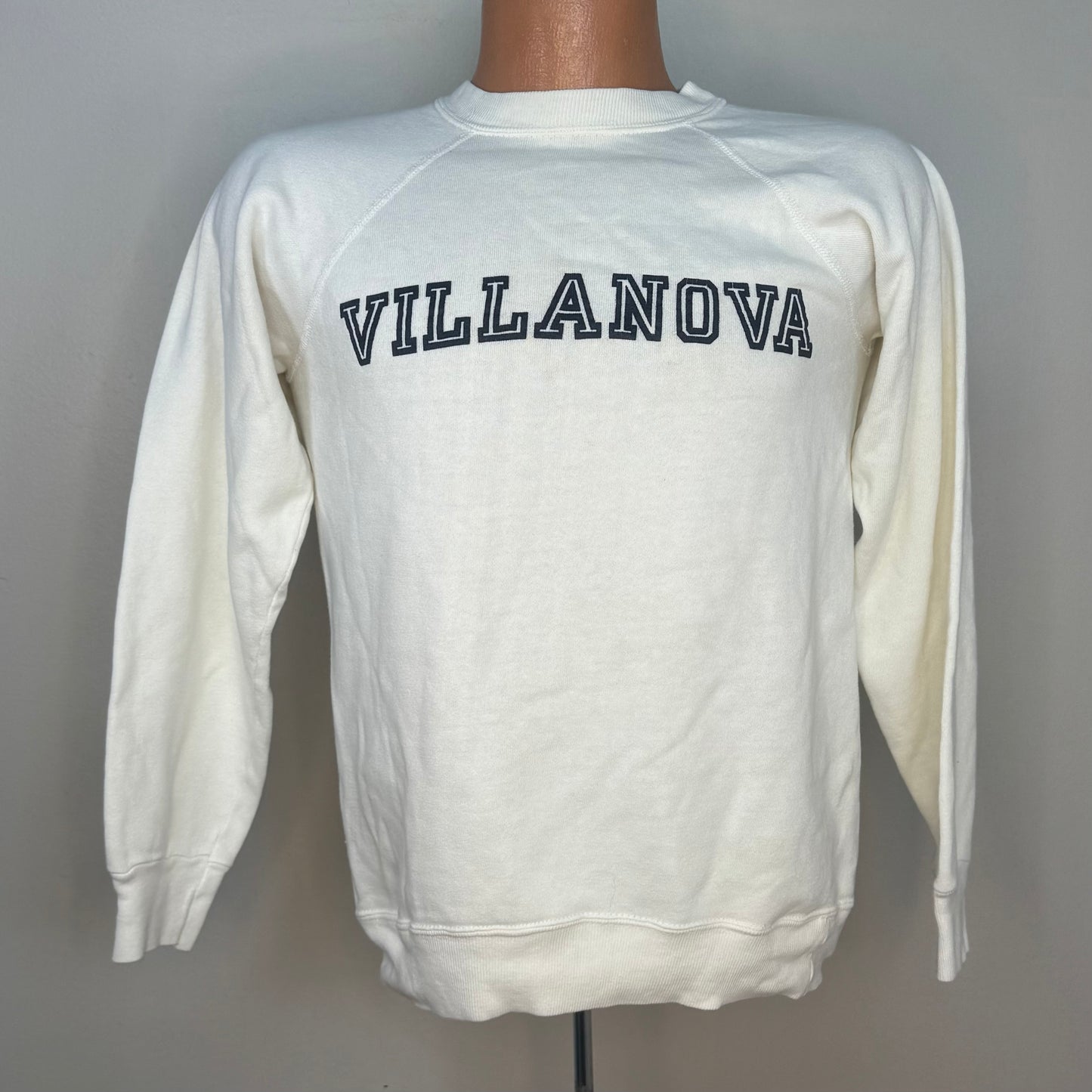 1980s Villanova University Sweatshirt, Champion Size Small-Medium