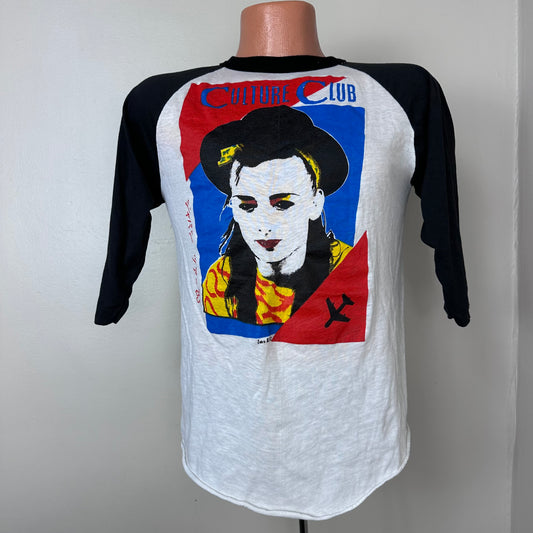 1980s Culture Club T-Shirt, Boy George, Mackler Size S/M